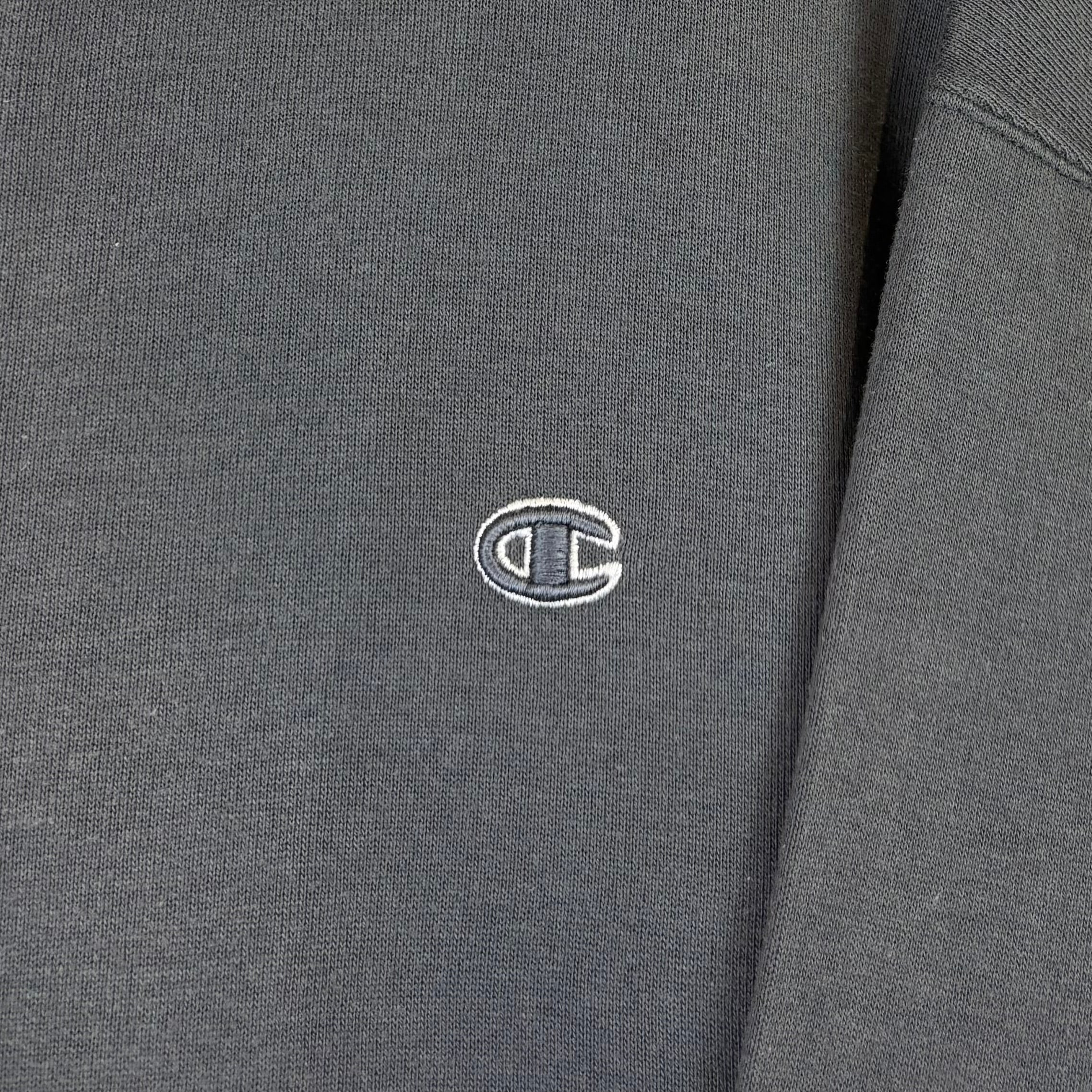 Champion Vintage Zip Hoodie Grau L - Vinverse