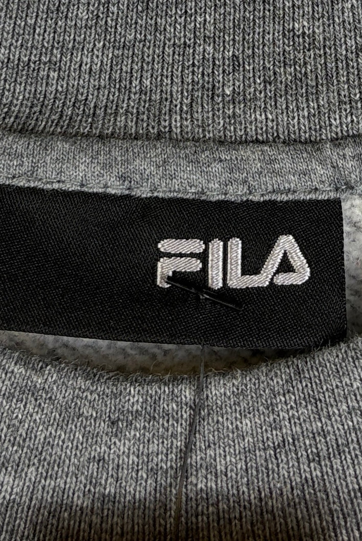 Fila Vintage Sweater Logo Stick Grau M - Vinverse