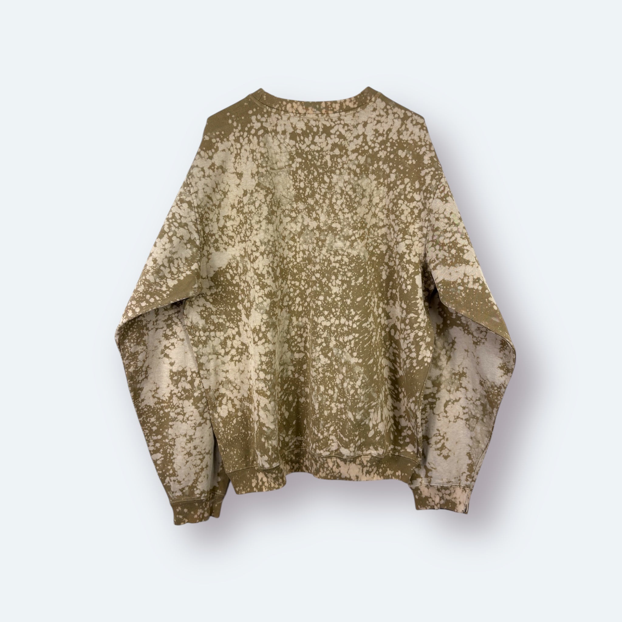 Nike 2000s Y2K Re:Bleach Sweater Distressed M - Vinverse