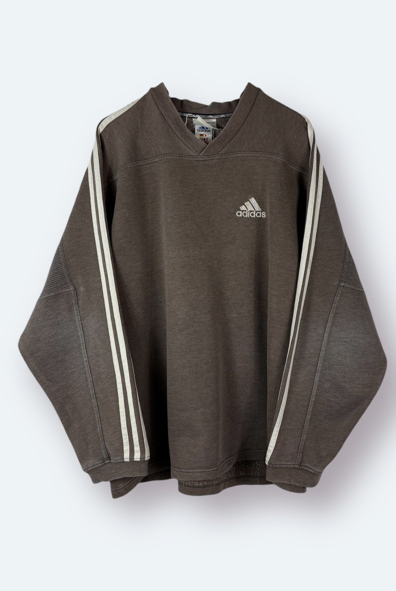 Adidas 90s Vintage Sweater Braun M - Vinverse