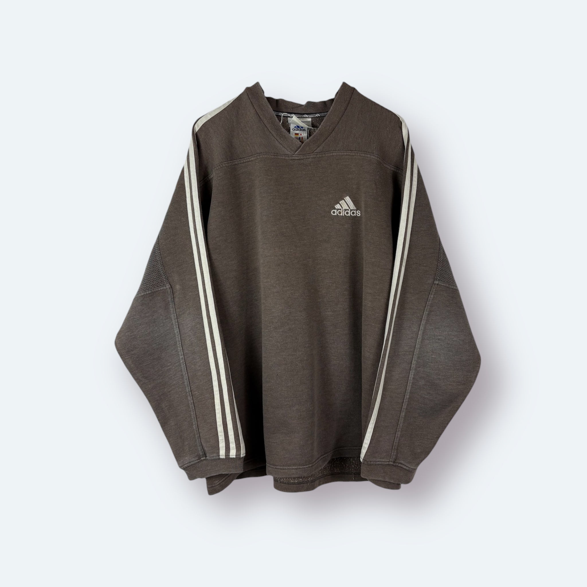 Adidas 90s Vintage Sweater Braun M - Vinverse