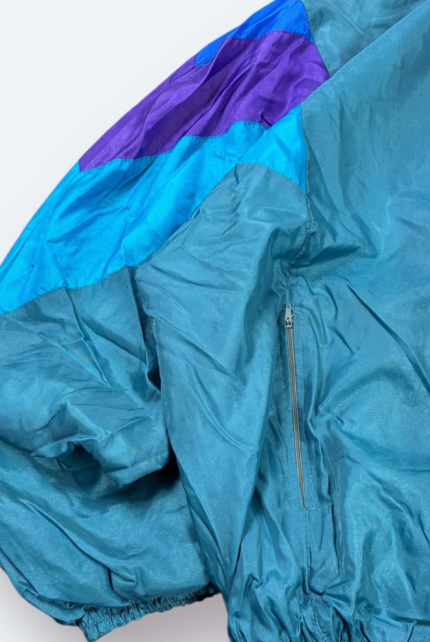 Adidas Vintage Trainingsjacke Blau M - Vinverse