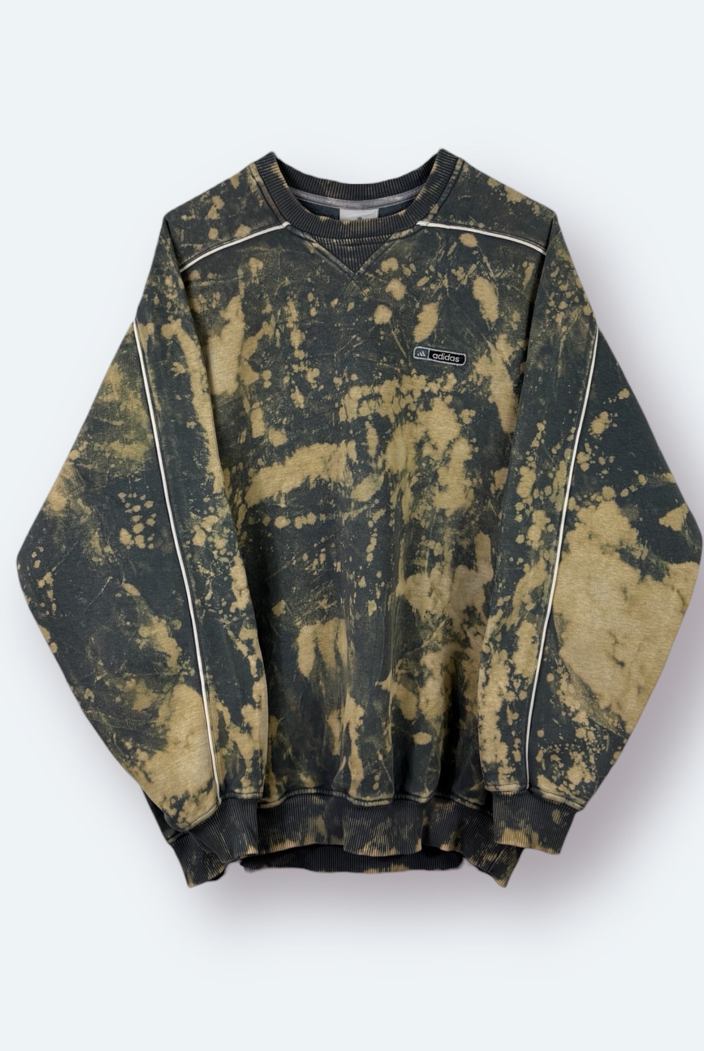 Adidas 2003 Re:Bleach Sweater Grau Beige M - Vinverse
