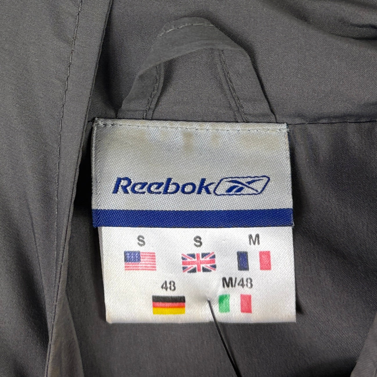 Reebok Vintage Jacke Grau S - Vinverse