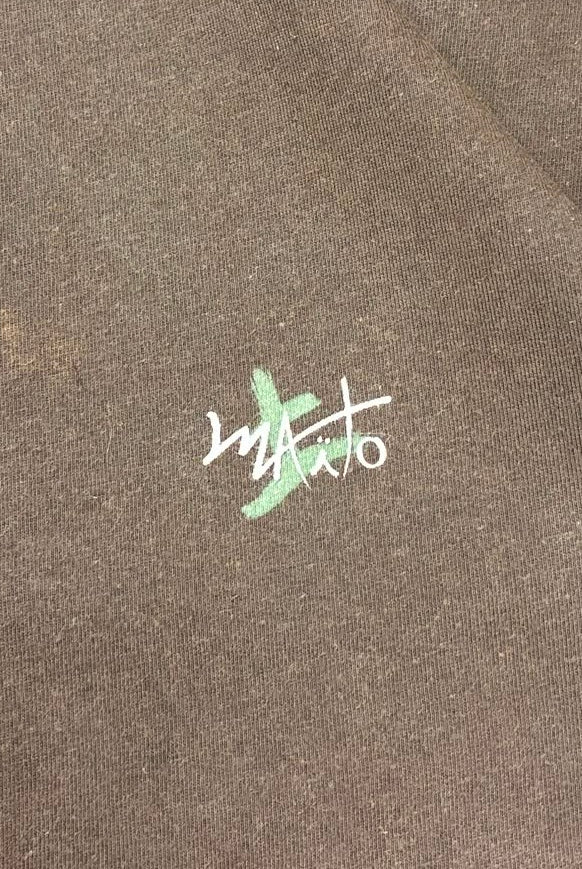 Maito Vintage T-Shirt Backprint Braun L - Vinverse