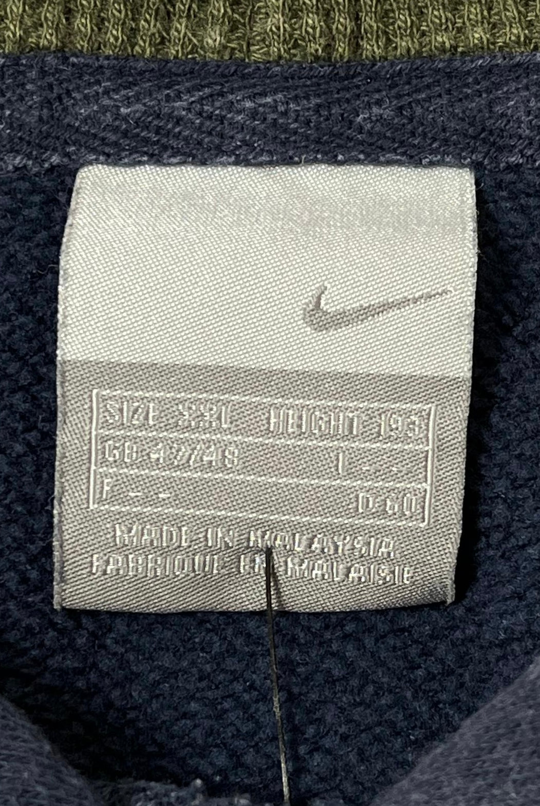 Nike Vintage Hoodie Blau XXL - Vinverse