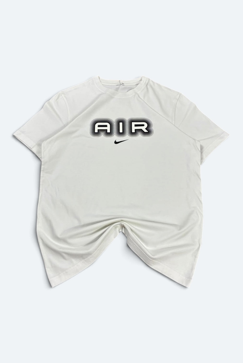 Nike Vintage T-Shirt AIR Print Weiß L - Vinverse