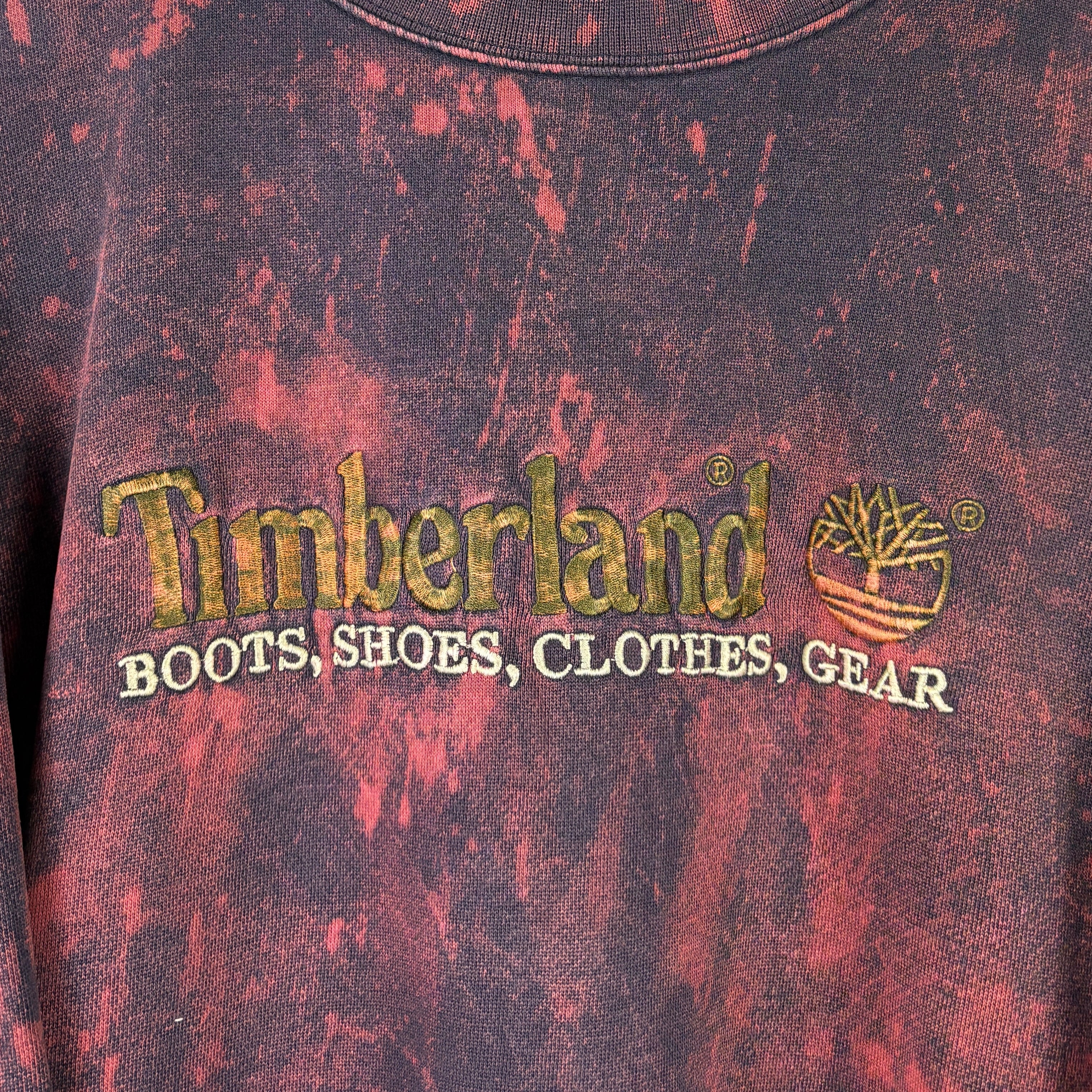 Timberland Vintage Sweater Bleached Lila XL - Vinverse