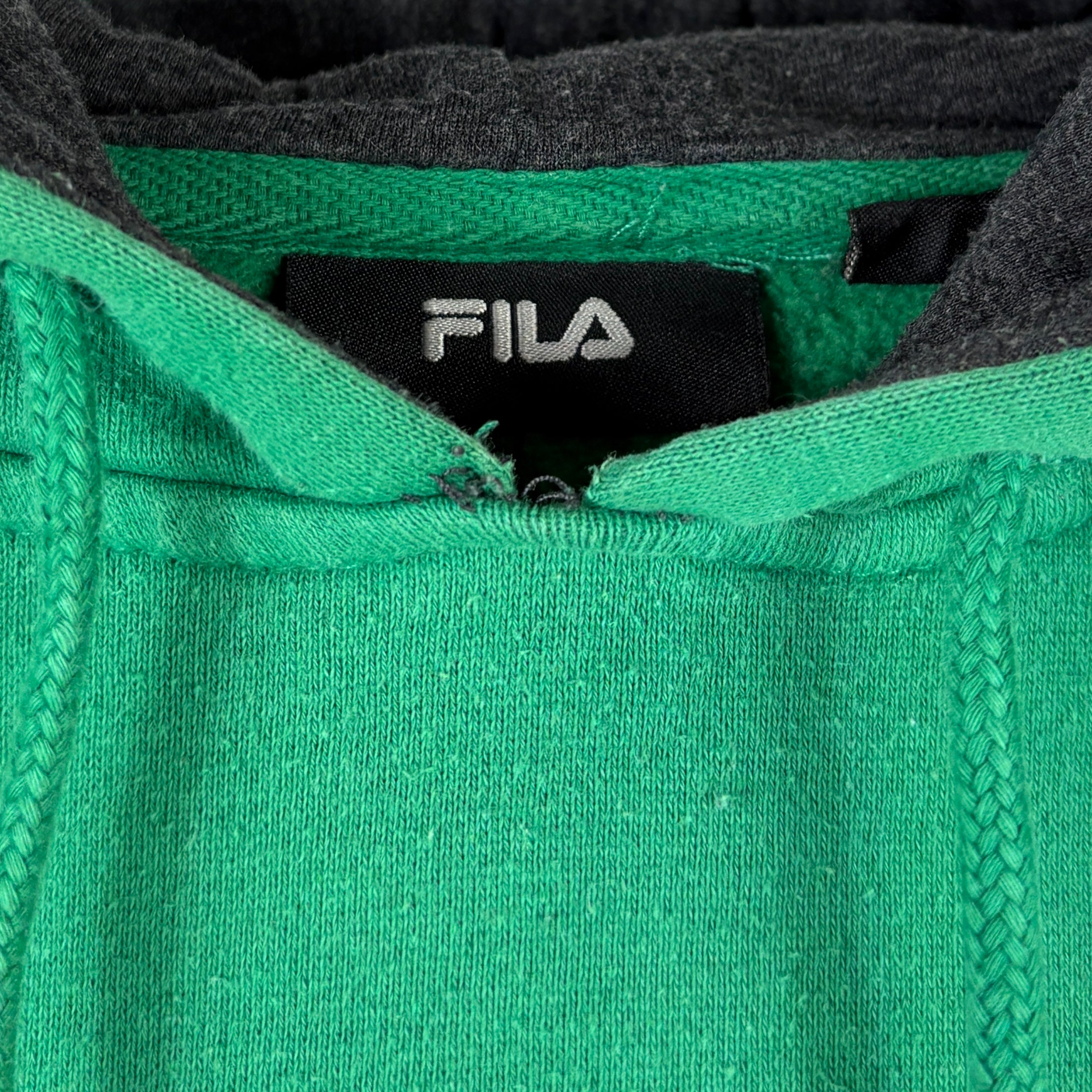 Fila Hoodie Big Logo Grün S - Vinverse