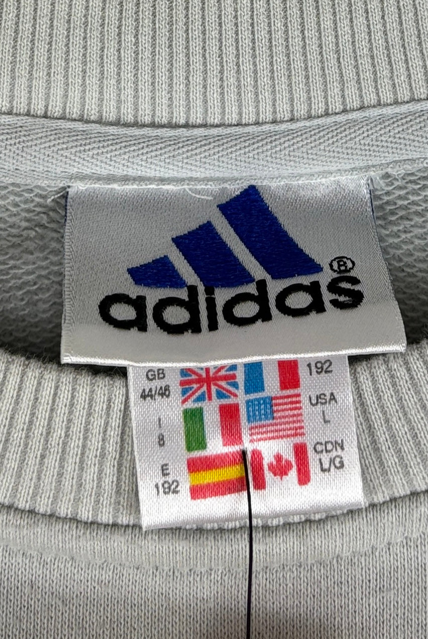 Adidas Vintage Sweater Logo grau L - Vinverse