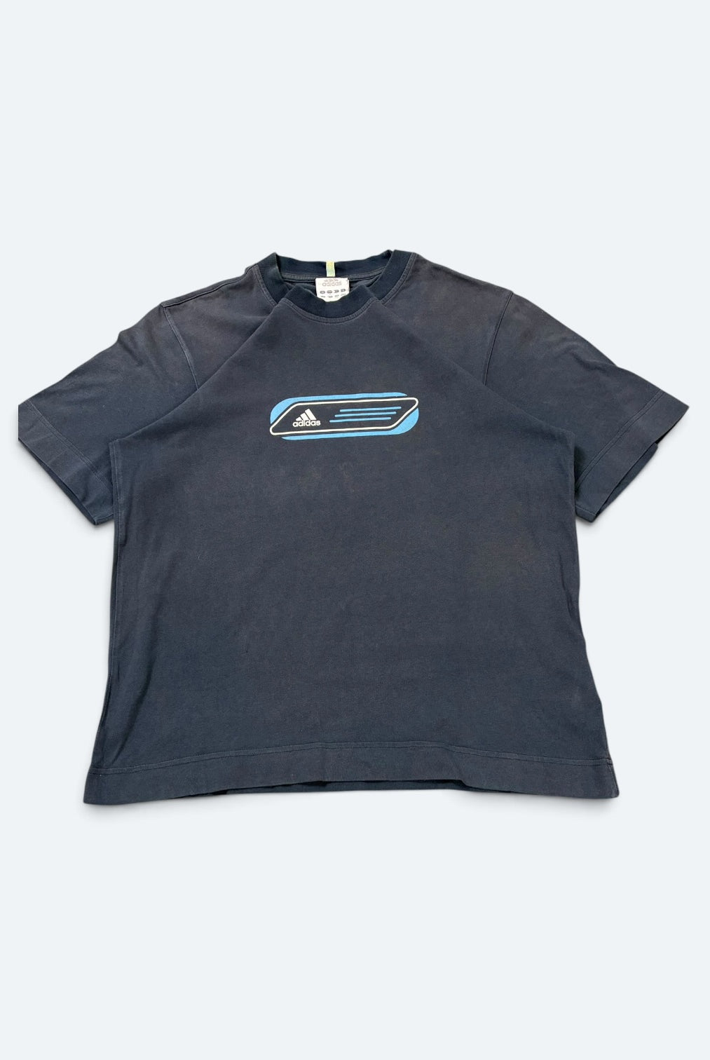 Adidas Vintage T-Shirt Blau L - Vinverse