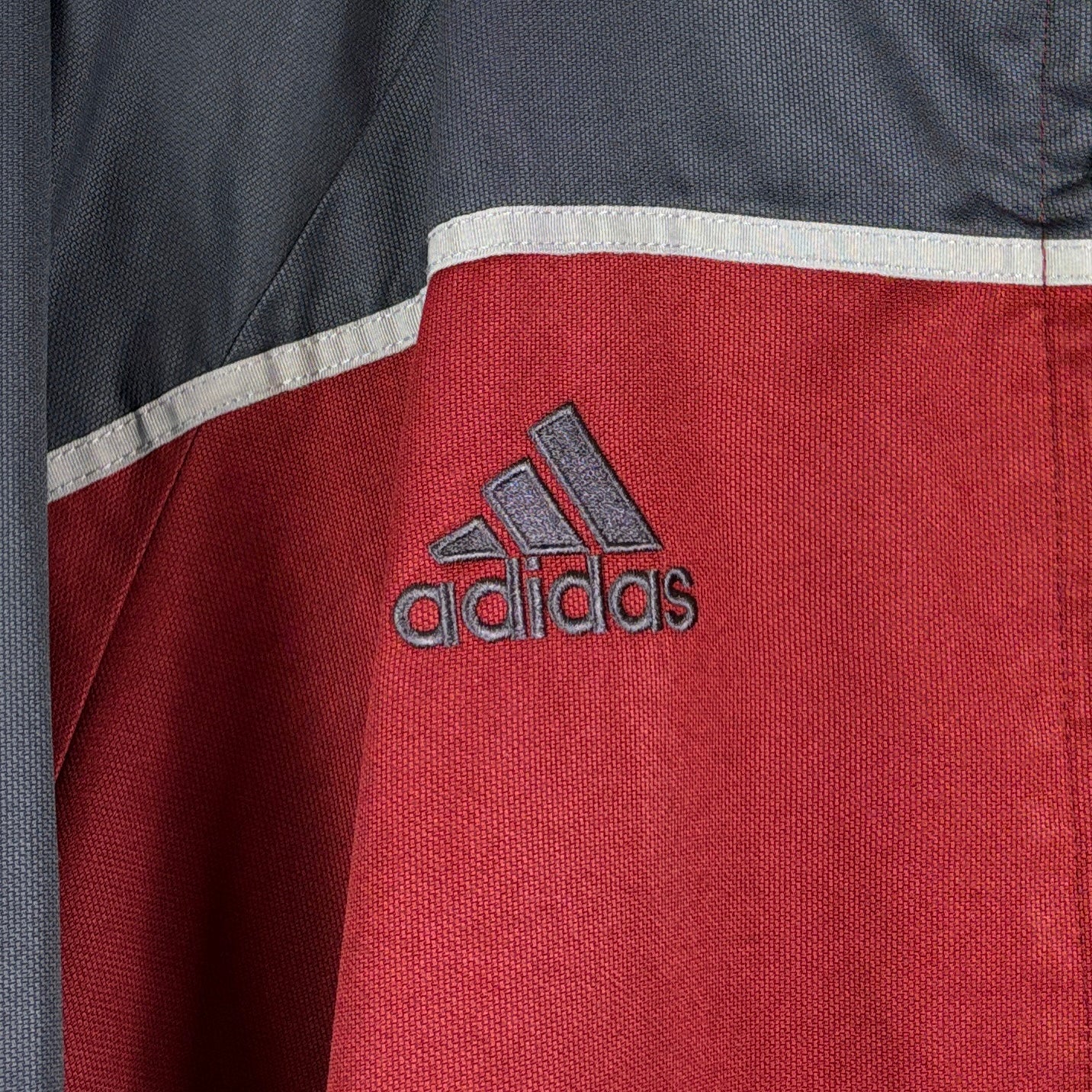 Adidas Vintage Trainingsjacke rot L - Vinverse
