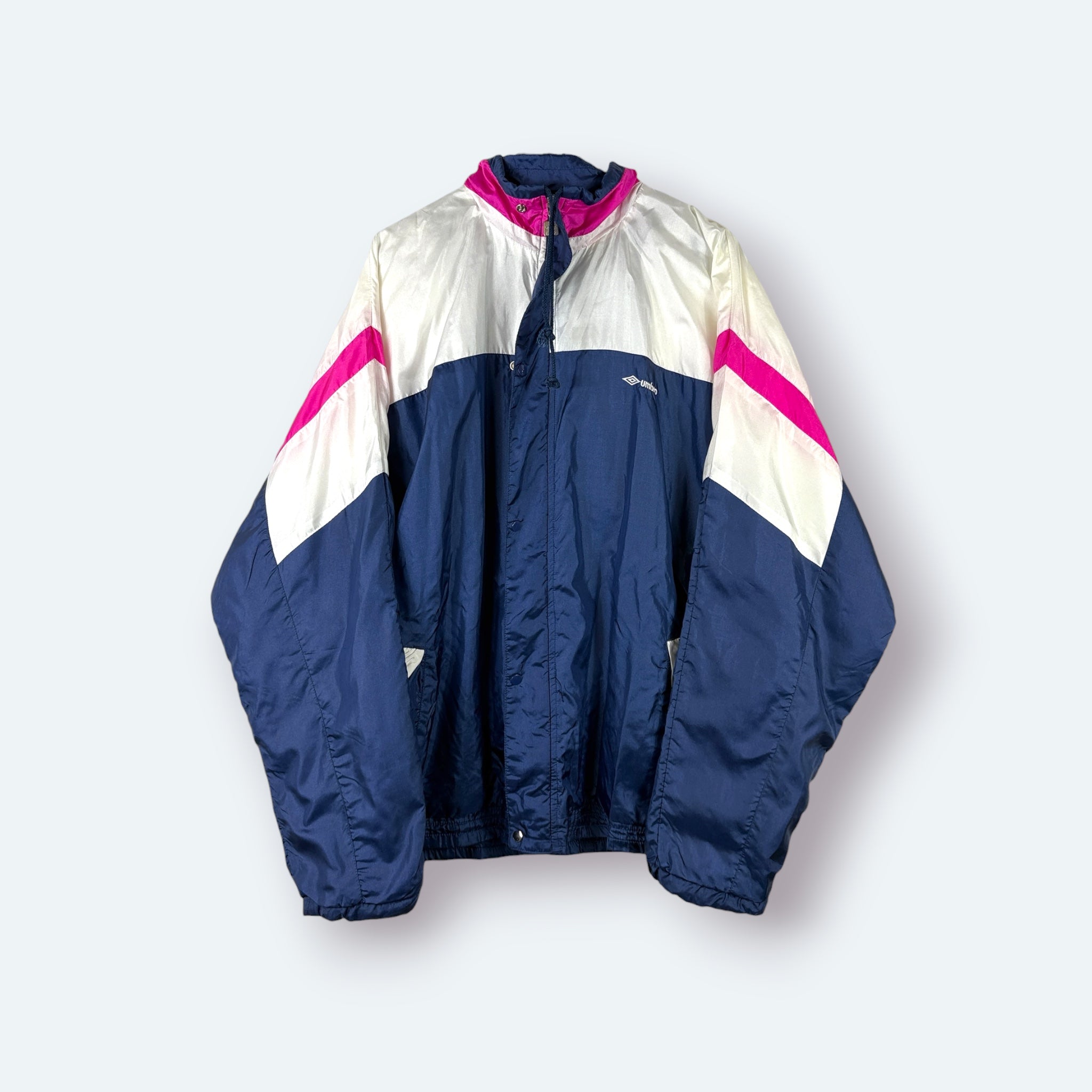 Umbro Vintage Outdoor Jacke Pink Blau L - Vinverse