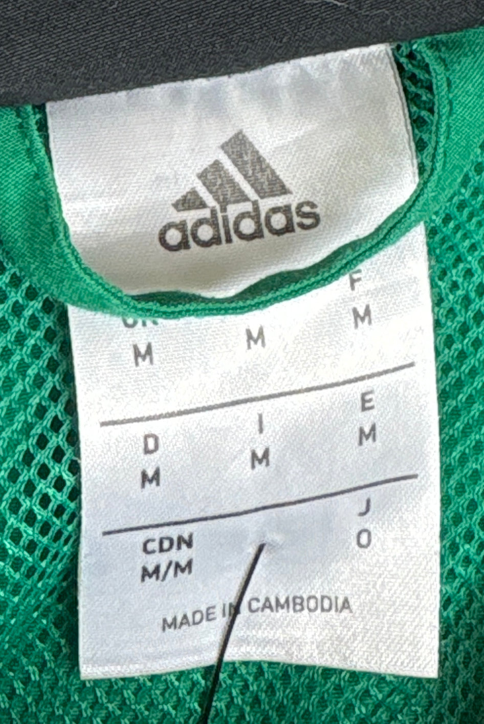 Adidas Vintage Trainingsjacke grün M - Vinverse