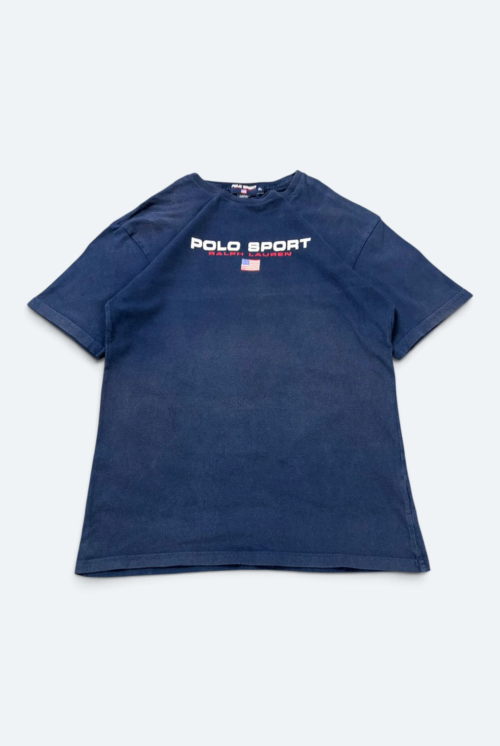 Ralph Lauren Vintage T-Shirt Logo Blau XL - Vinverse