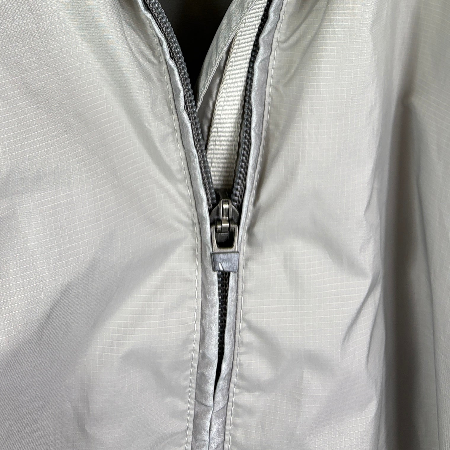 Nike Vintage Trainingsjacke Grau XL - Vinverse