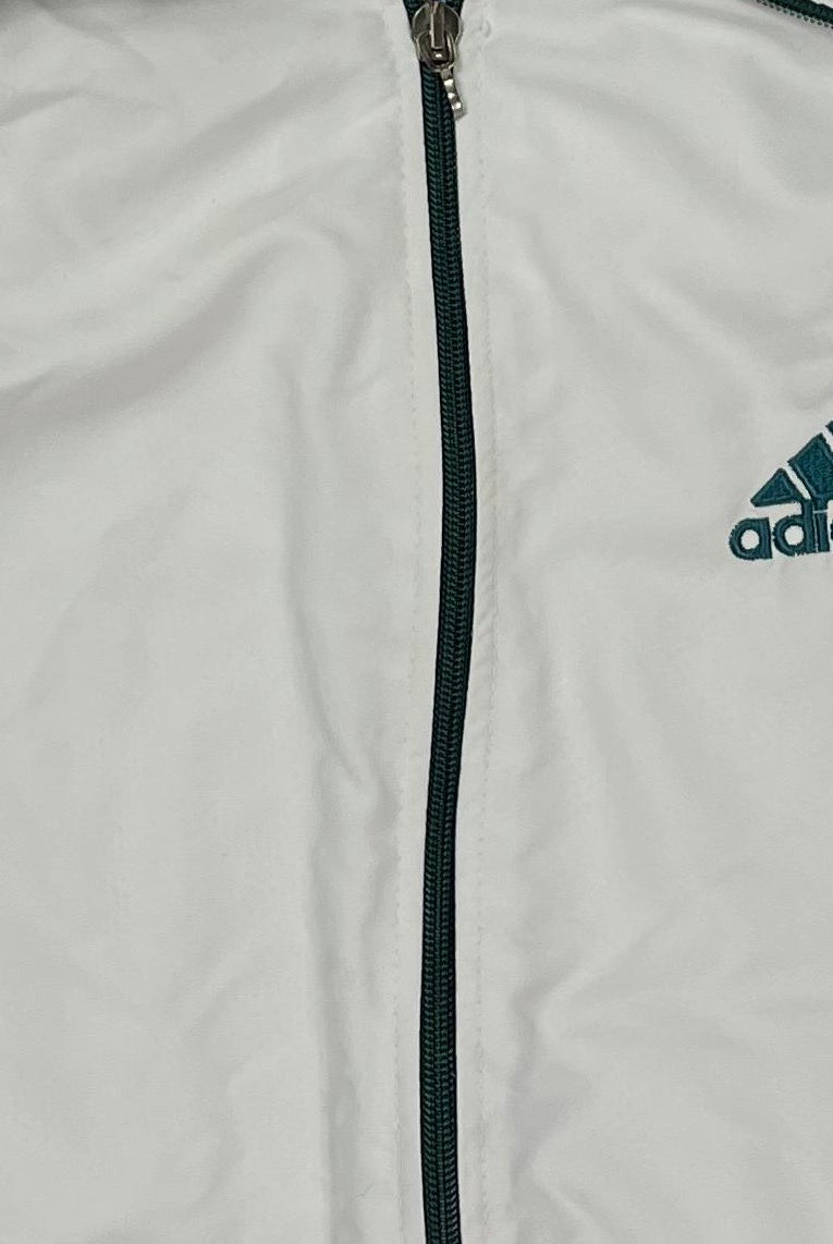 Adidas Vintage Trainingsjacke 90s Weiß XL (FLECK?) - Vinverse