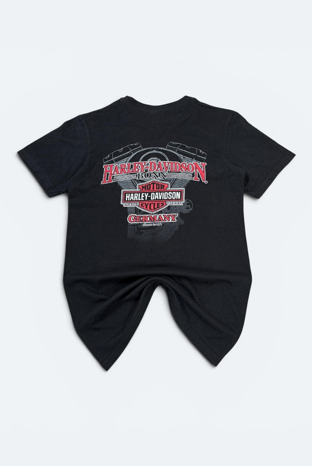 Harley-Davidson Vintage T-Shirt Bonn Germany Schwarz S - Vinverse
