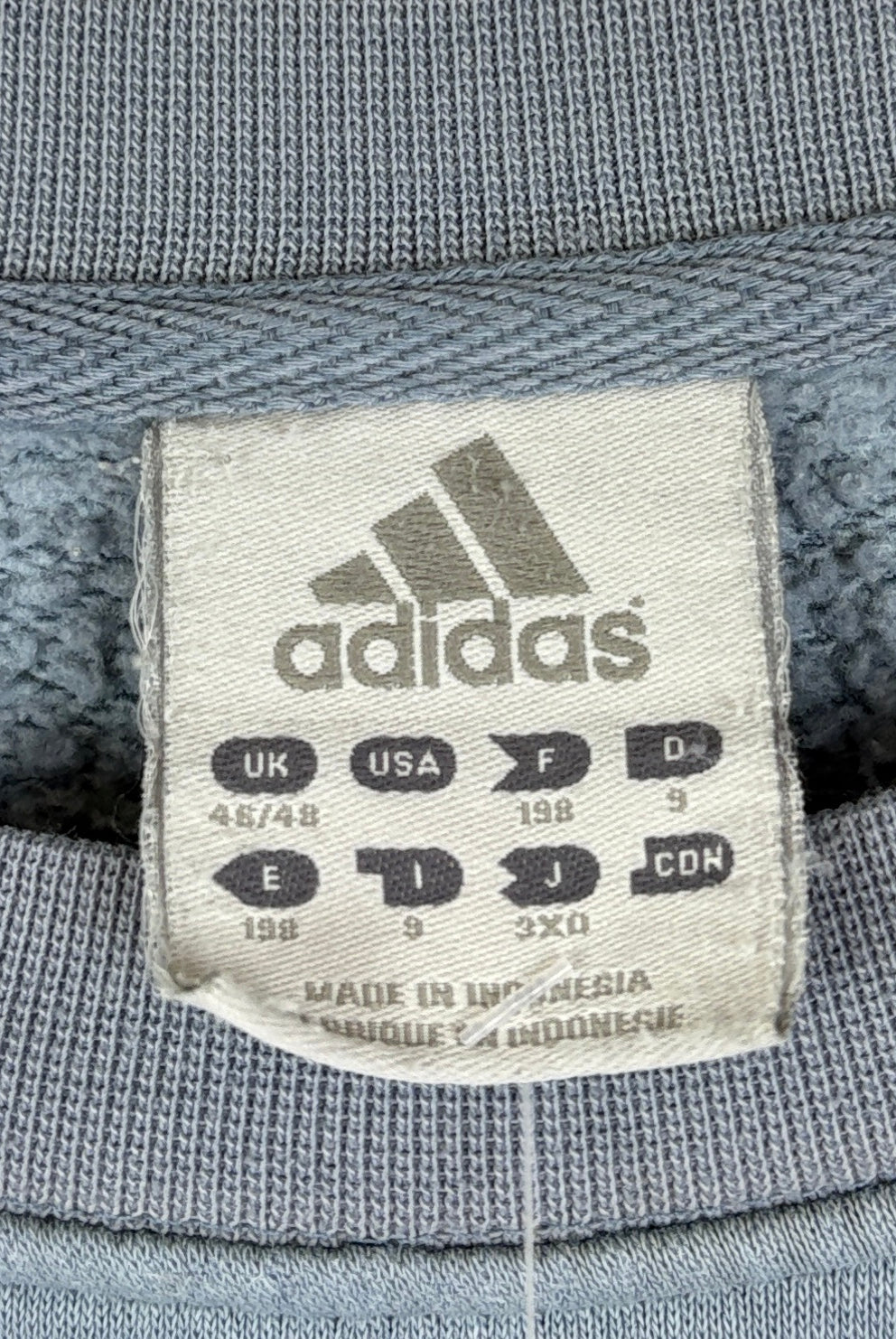 Adidas Vintage Sweater Blau XL - Vinverse
