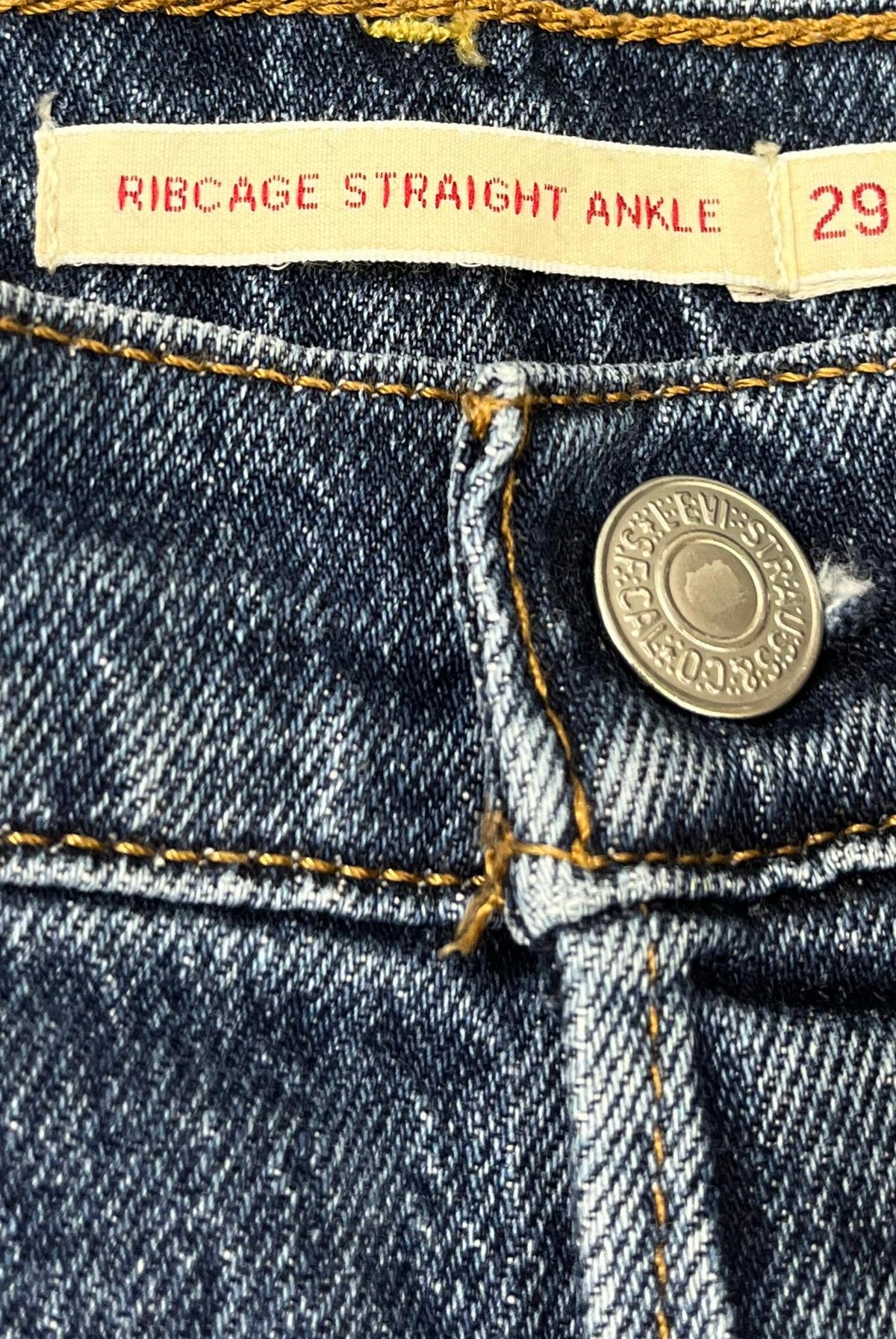 Levis Vintage Jeans Bleached Blau 29 - Vinverse