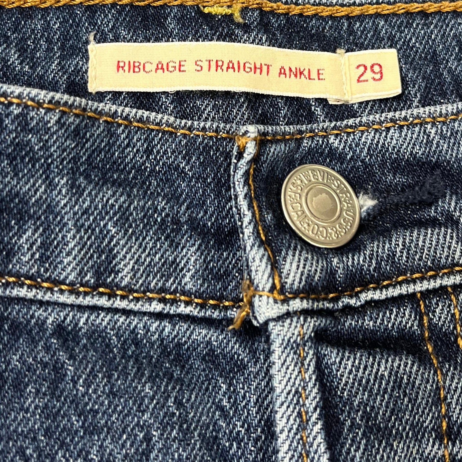 Levis Vintage Jeans Bleached Blau 29 - Vinverse