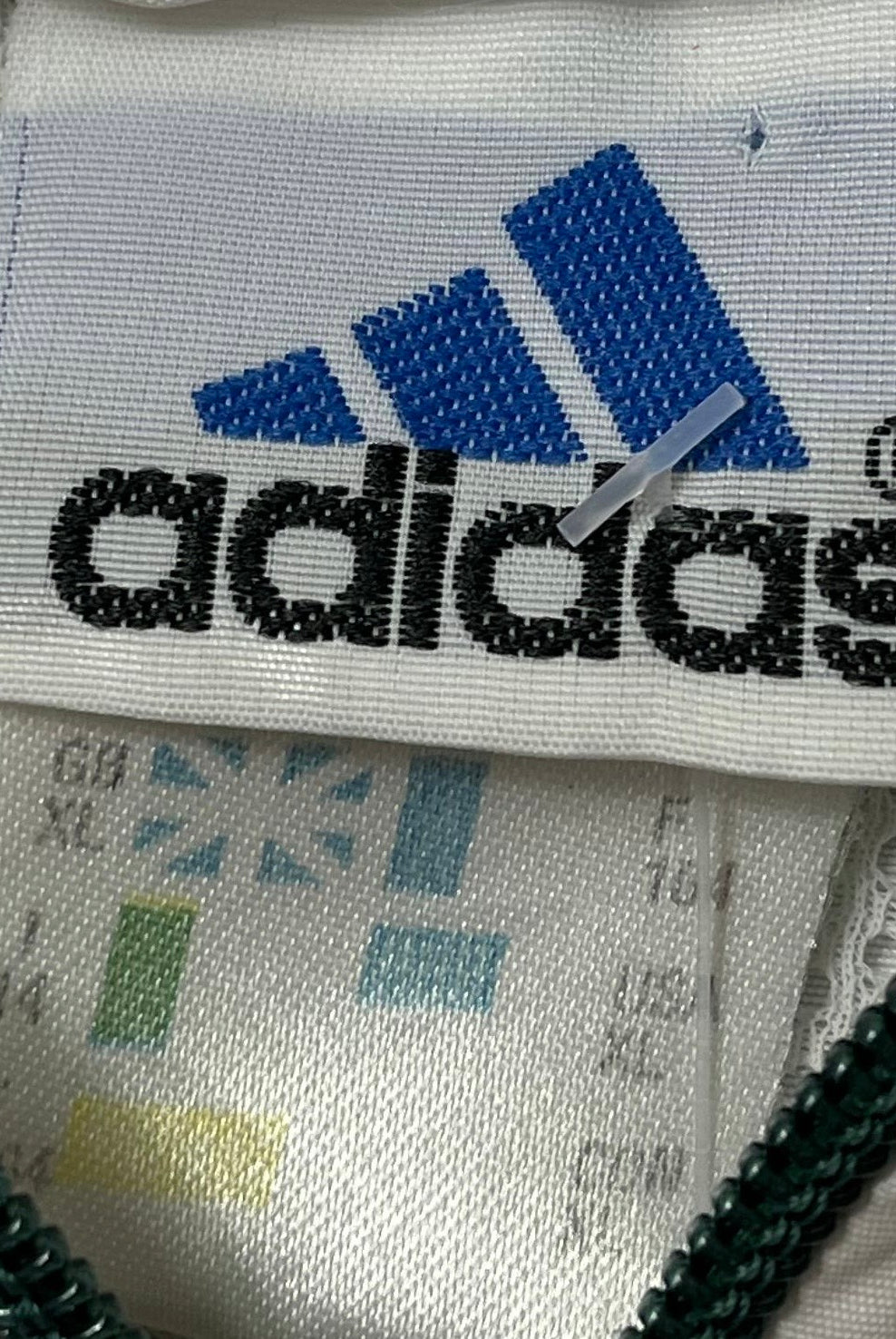 Adidas Vintage Trainingsjacke 90s Weiß XL (FLECK?) - Vinverse
