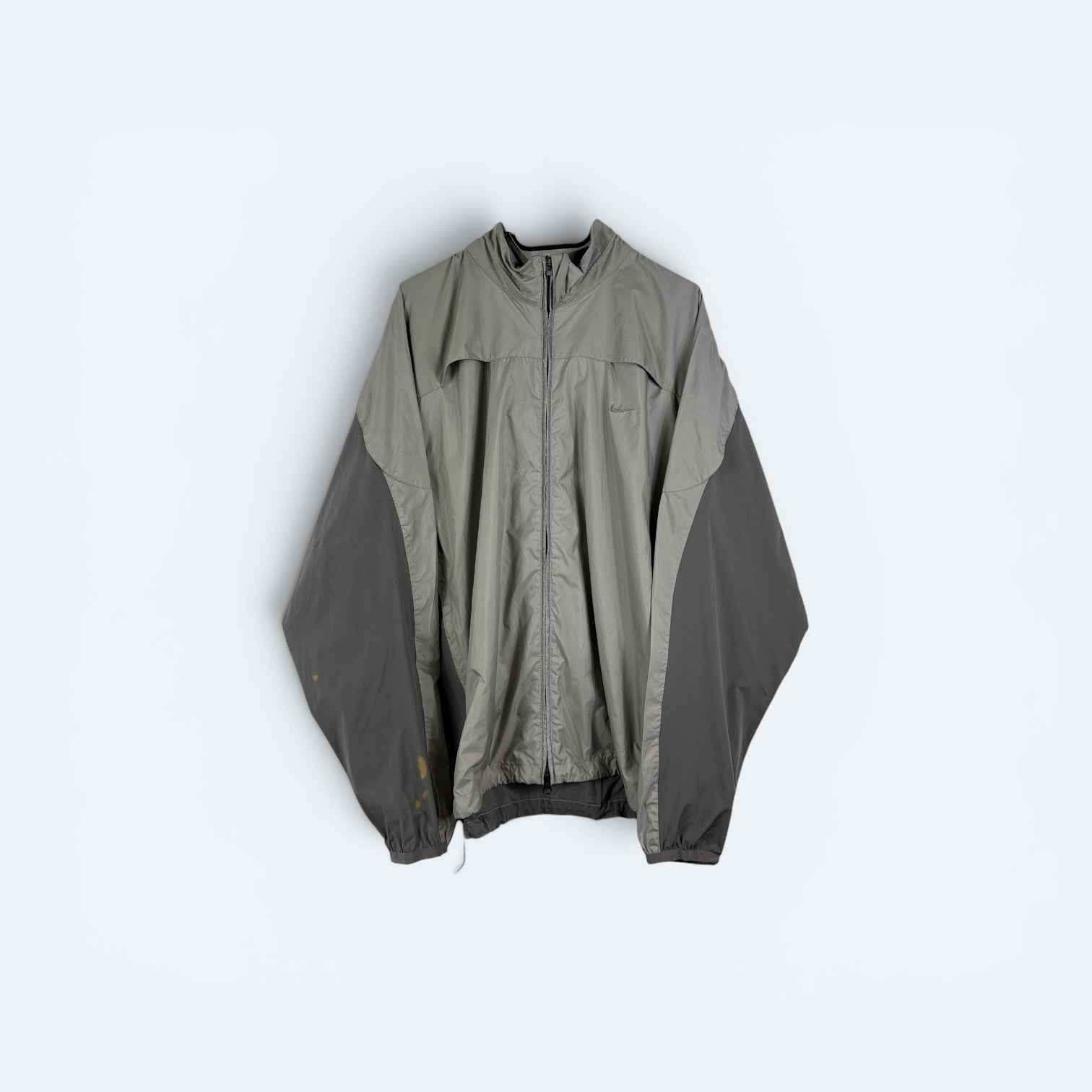 Nike Vintage Trainingsjacke Grau XL - Vinverse