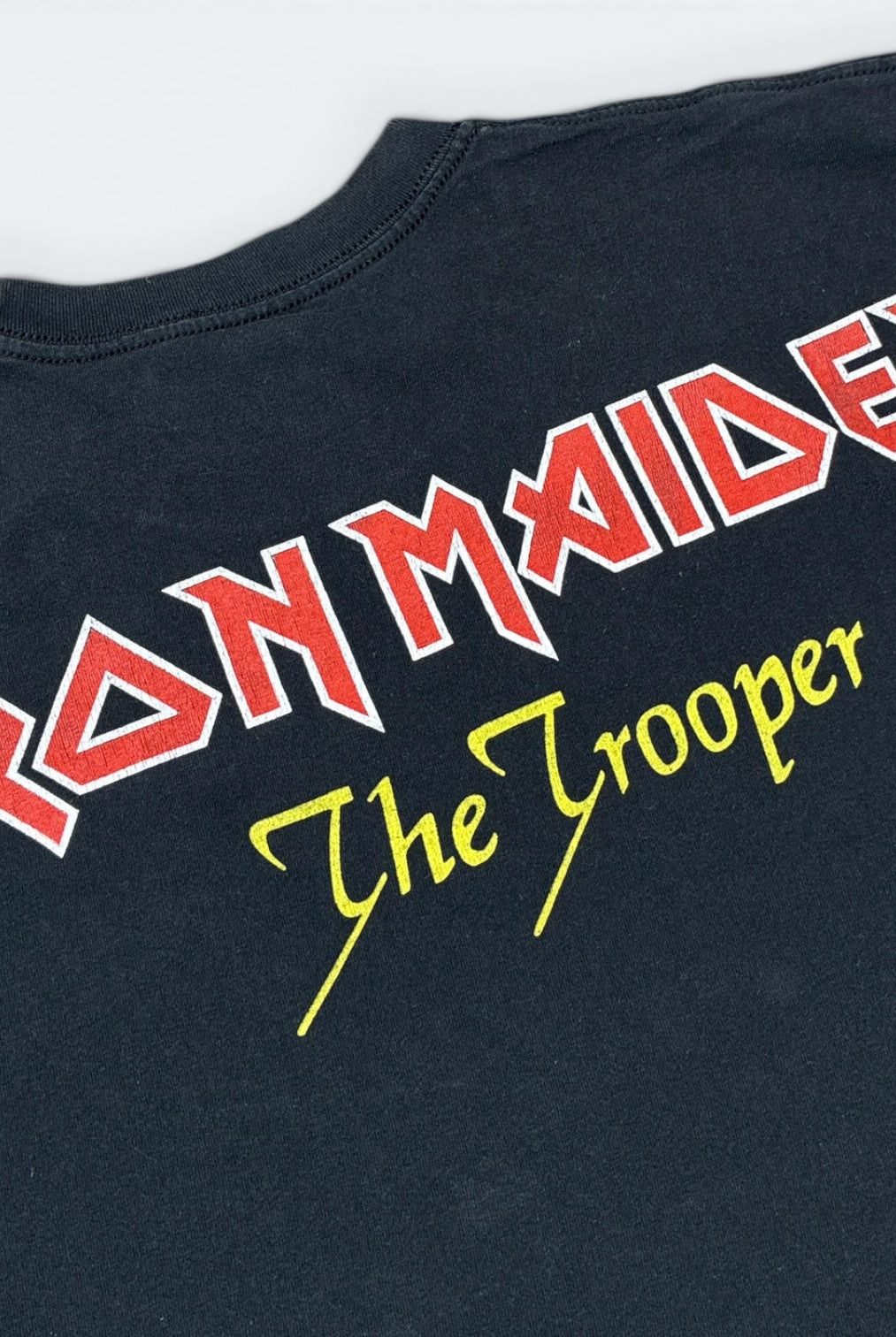 Gildan Vintage Shirt Iron Maiden Schwarz XXL - Vinverse