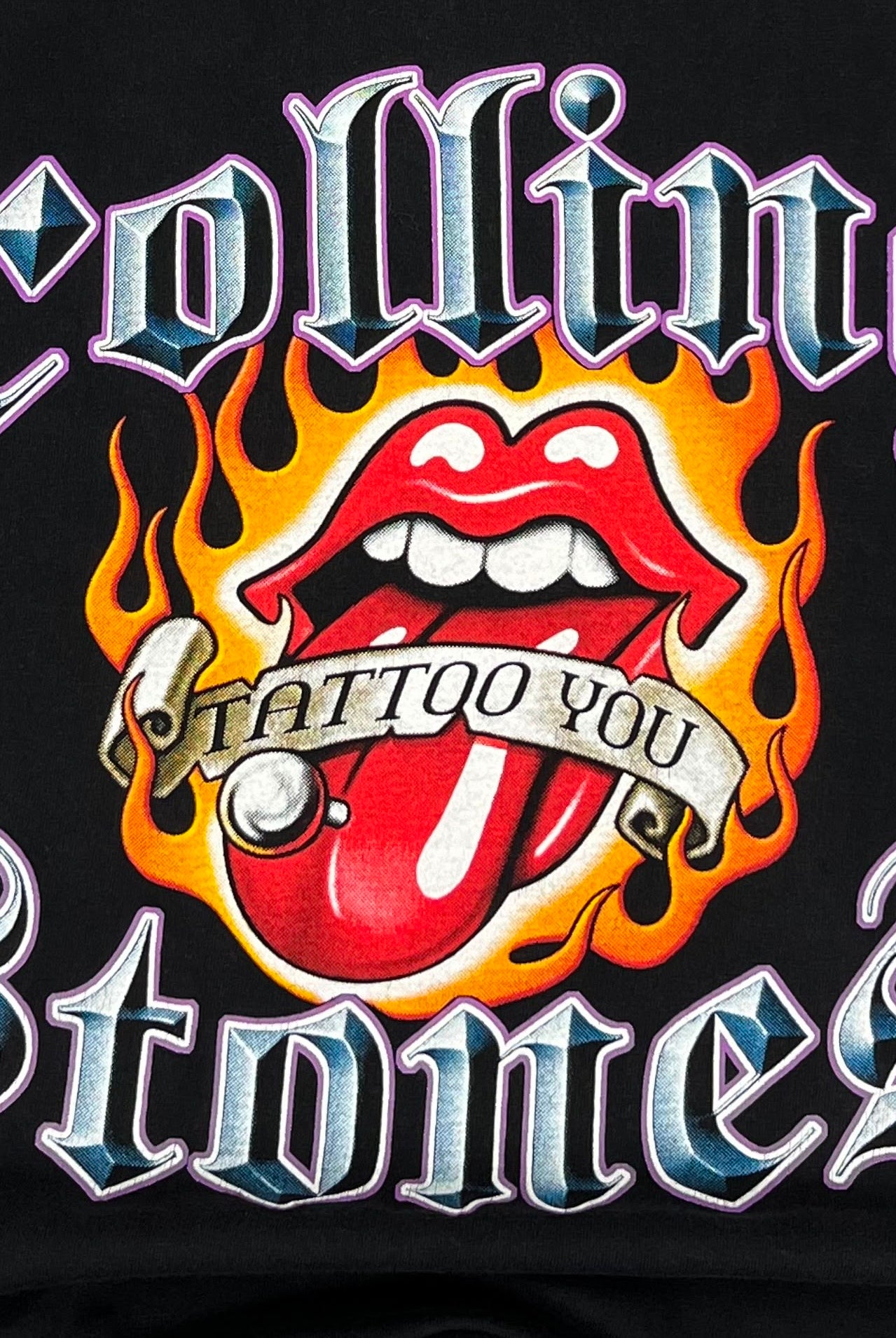 Rolling Stones Vintage T-Shirt Tattoo You Schwarz M (BILDER FEHLEN) - Vinverse