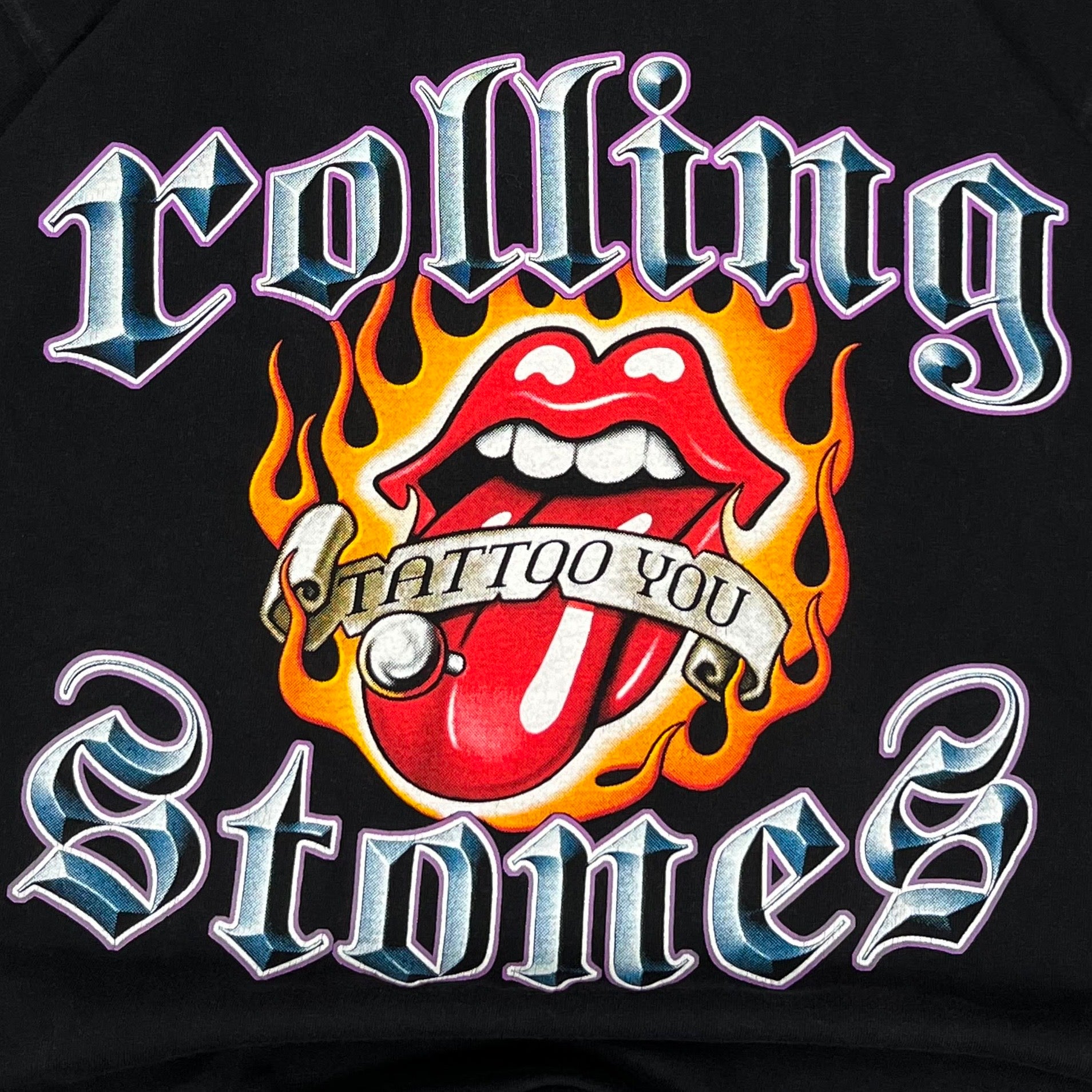 Rolling Stones Vintage T-Shirt Tattoo You Schwarz M (BILDER FEHLEN) - Vinverse