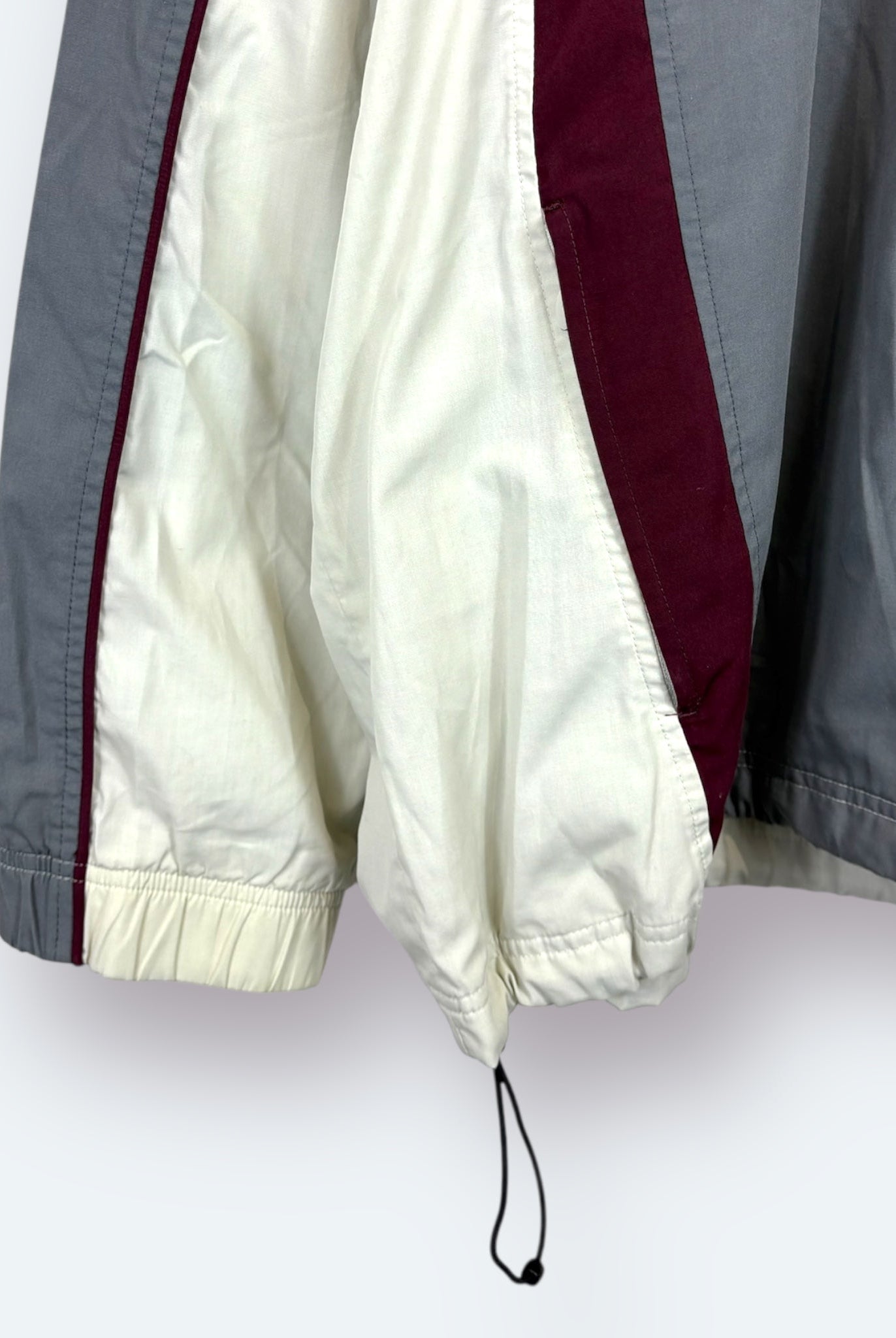 Nike 2000s Trainingsjacke Grau Beige XXL - Vinverse