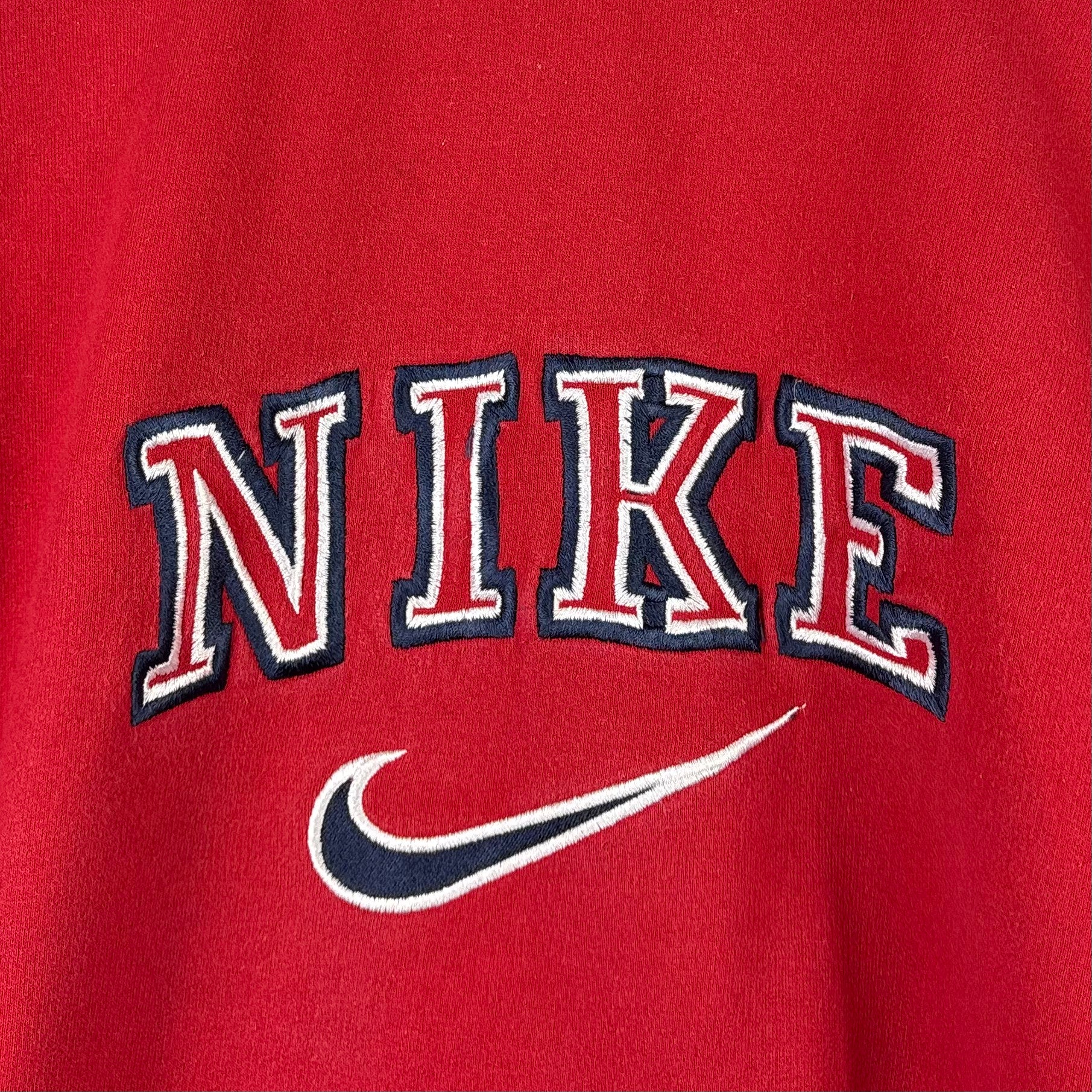 Nike Vintage Sweater Rot L - Vinverse