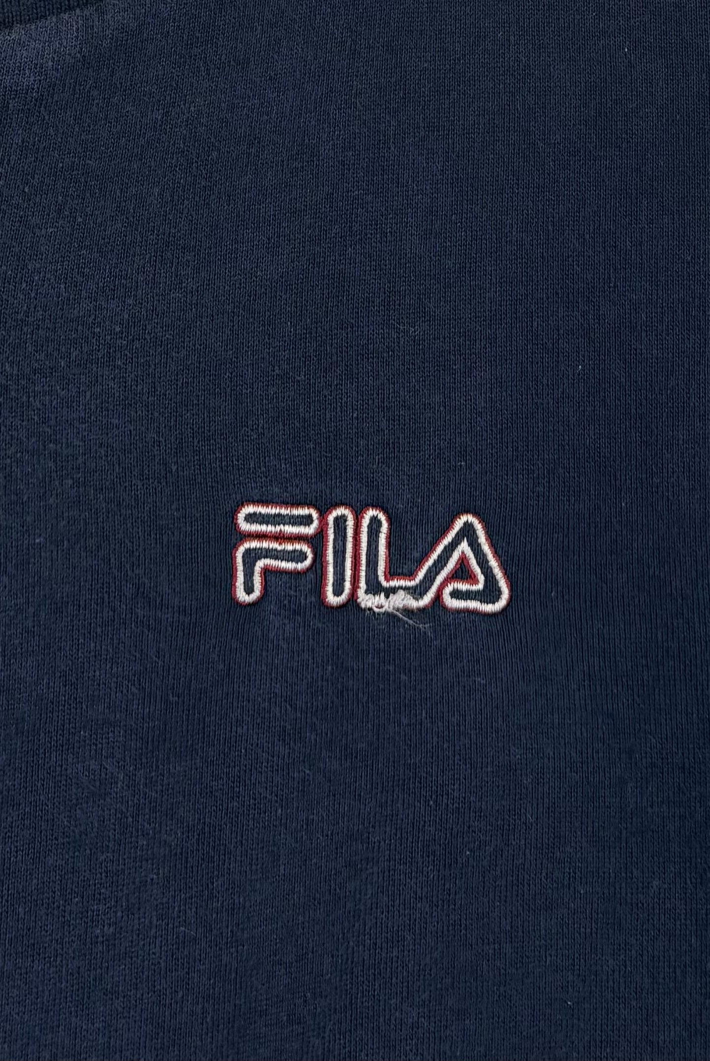 Fila Small Logo Sweatjacke Marineblau L - Vinverse