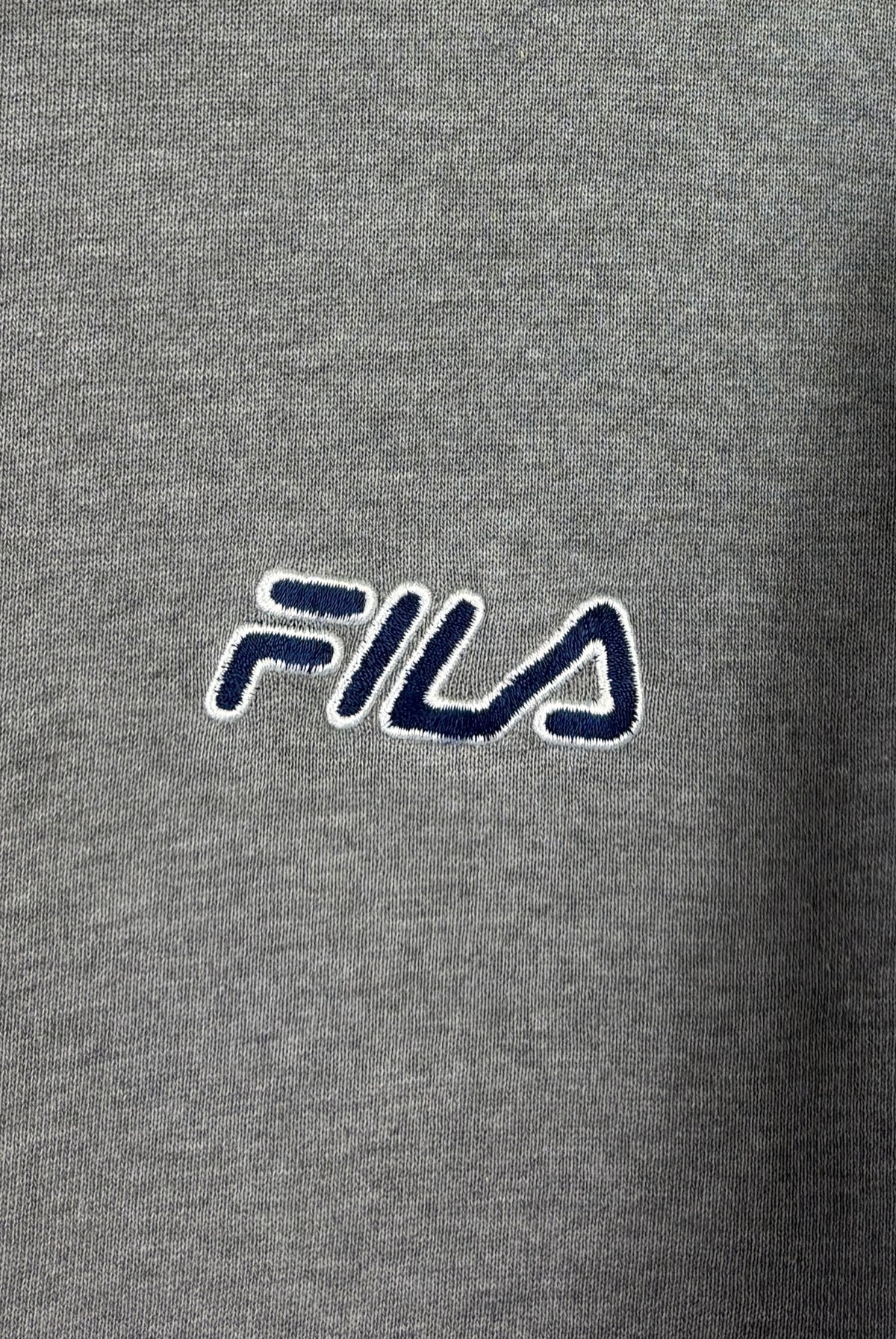 Fila Hoodie Ärmelstick Grau XL - Vinverse