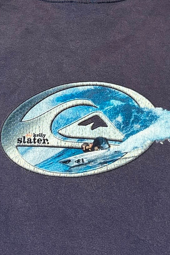Quiksilver Vintage T-Shirt Print Blau S - Vinverse