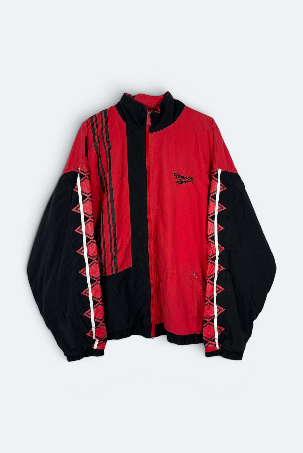 Reebok Vintage Trainingsjacke Rot XXL - Vinverse