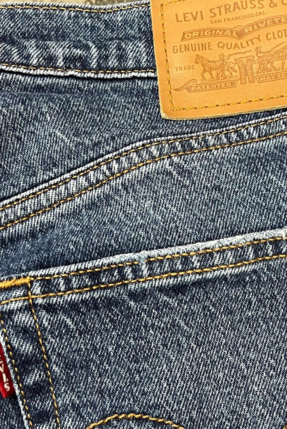 Levis Vintage Jeans Bleached Blau 29 - Vinverse