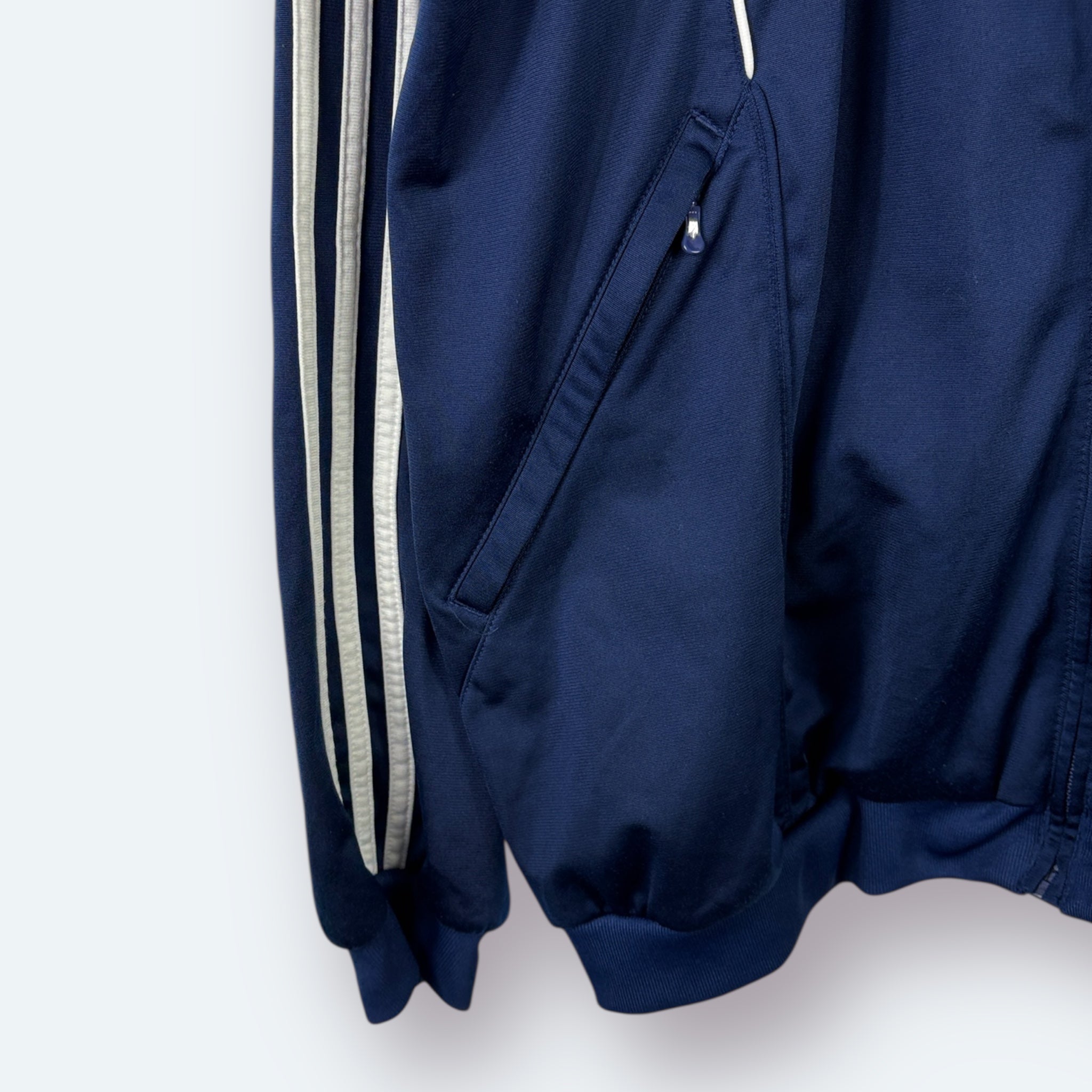 Adidas 2000s Trainingsjacke Blau L - Vinverse