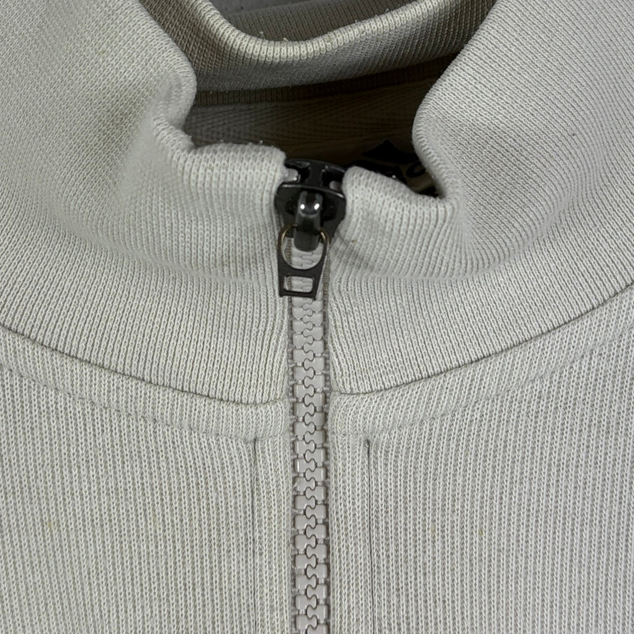 Adidas Vintage Half Zip Beige L - Vinverse