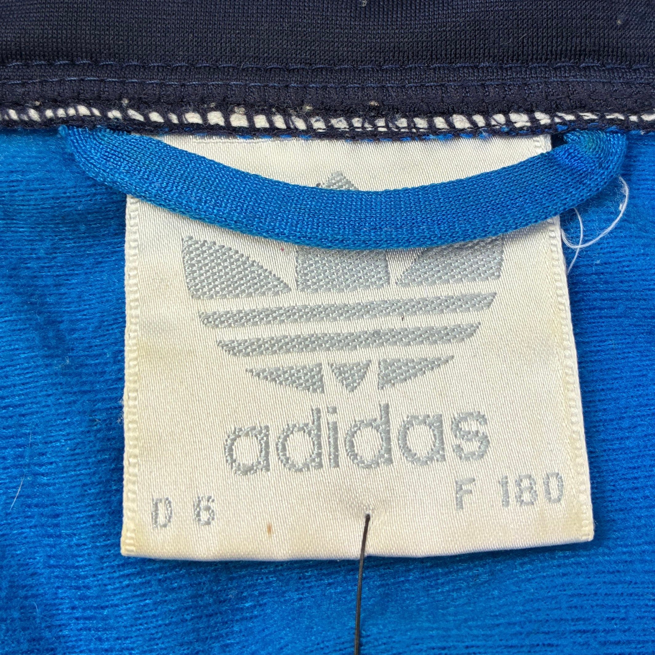 Adidas Vintage Trainingsjacke Blau M - Vinverse