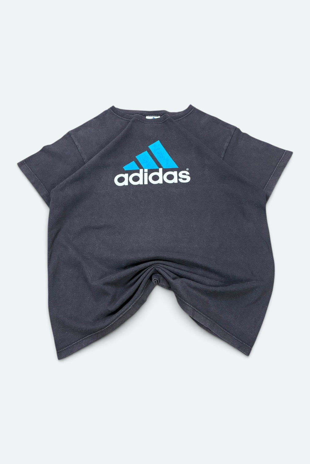 Adidas Vintage T-Shirt Logo Schwarz M - Vinverse