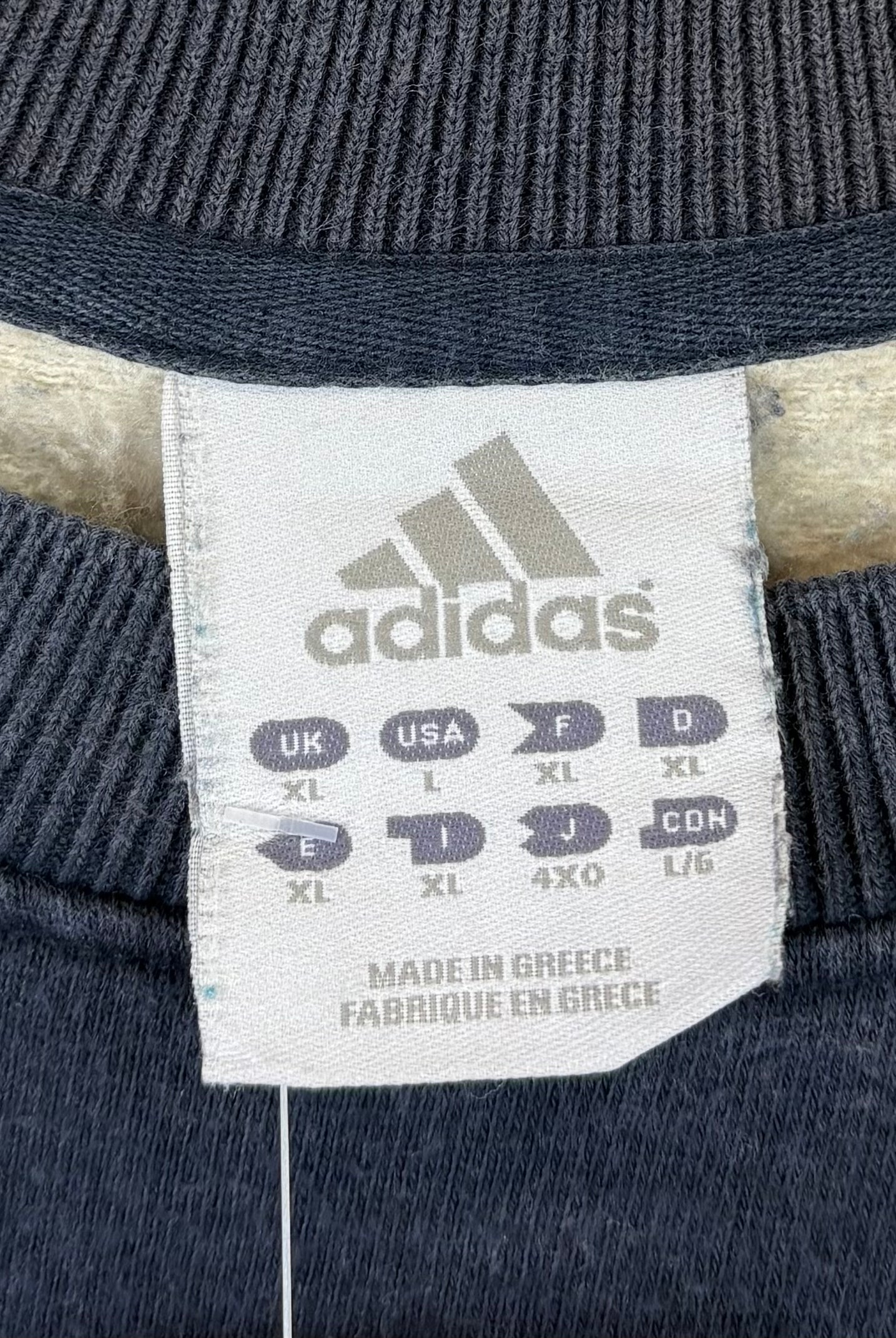 Adidas 2003 Sweater Washed Dunkelblau XL - Vinverse