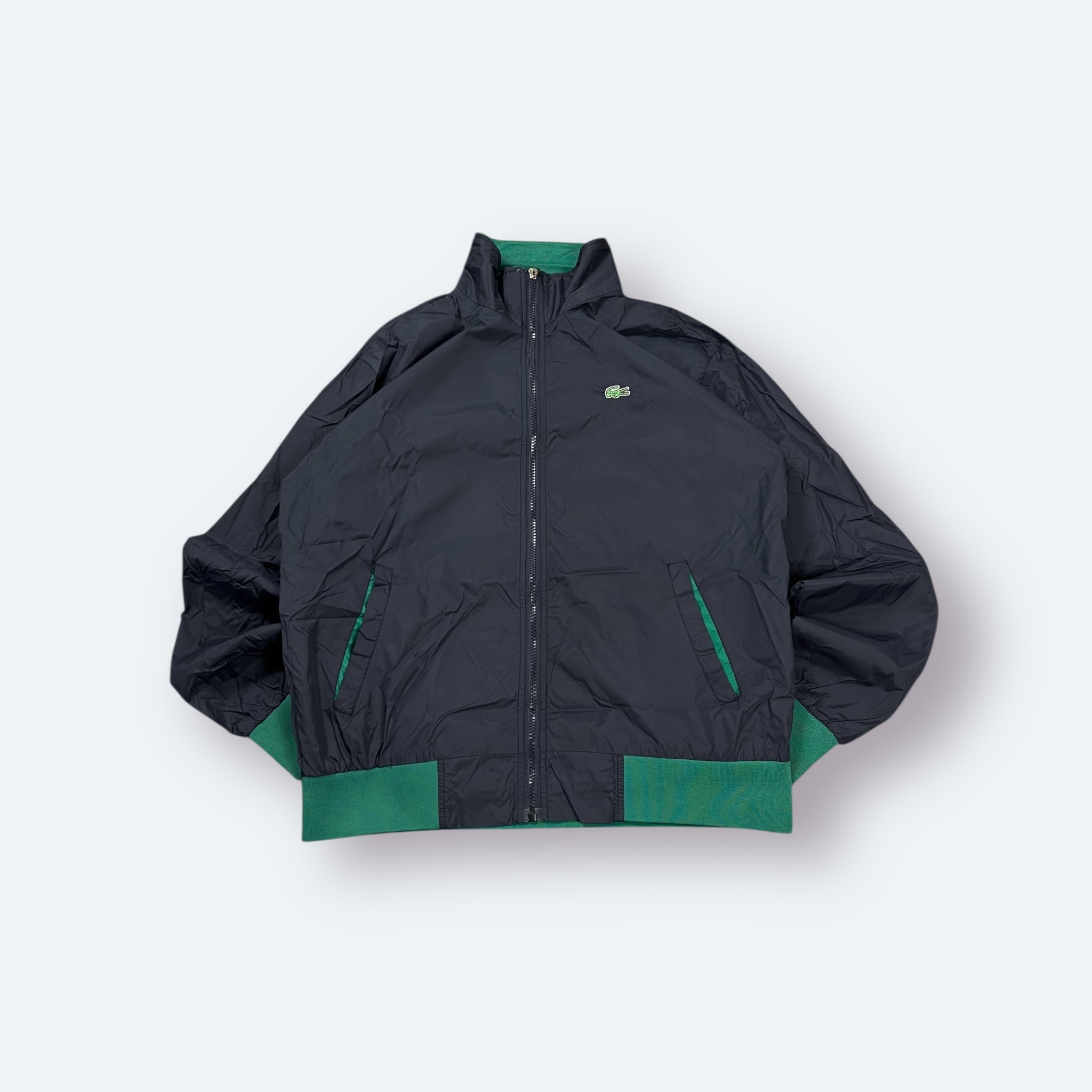 Lacoste Vintage Jacke Blau Grün M - Vinverse