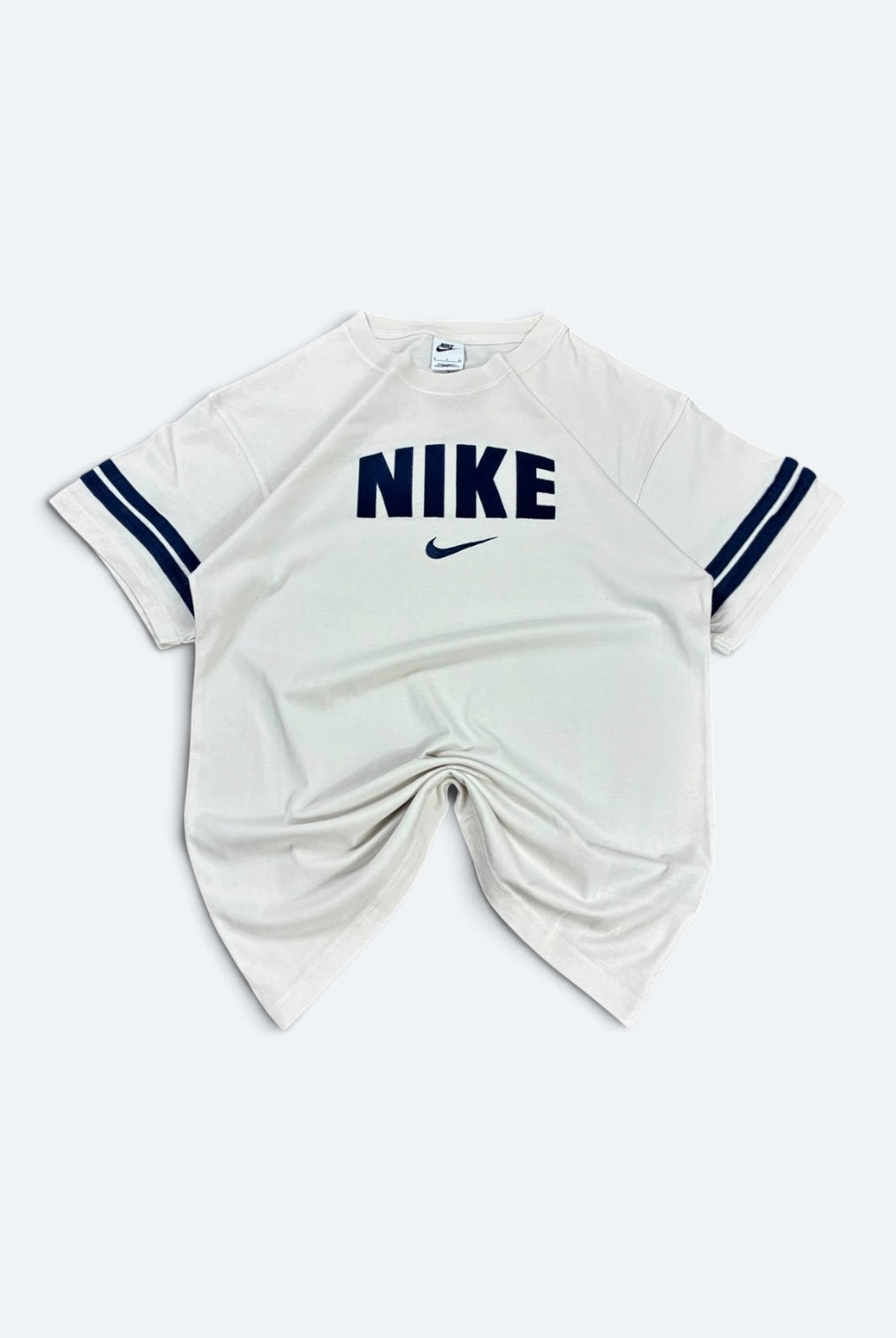 Nike Vintage T-Shirt Big Logo Weiß S - Vinverse
