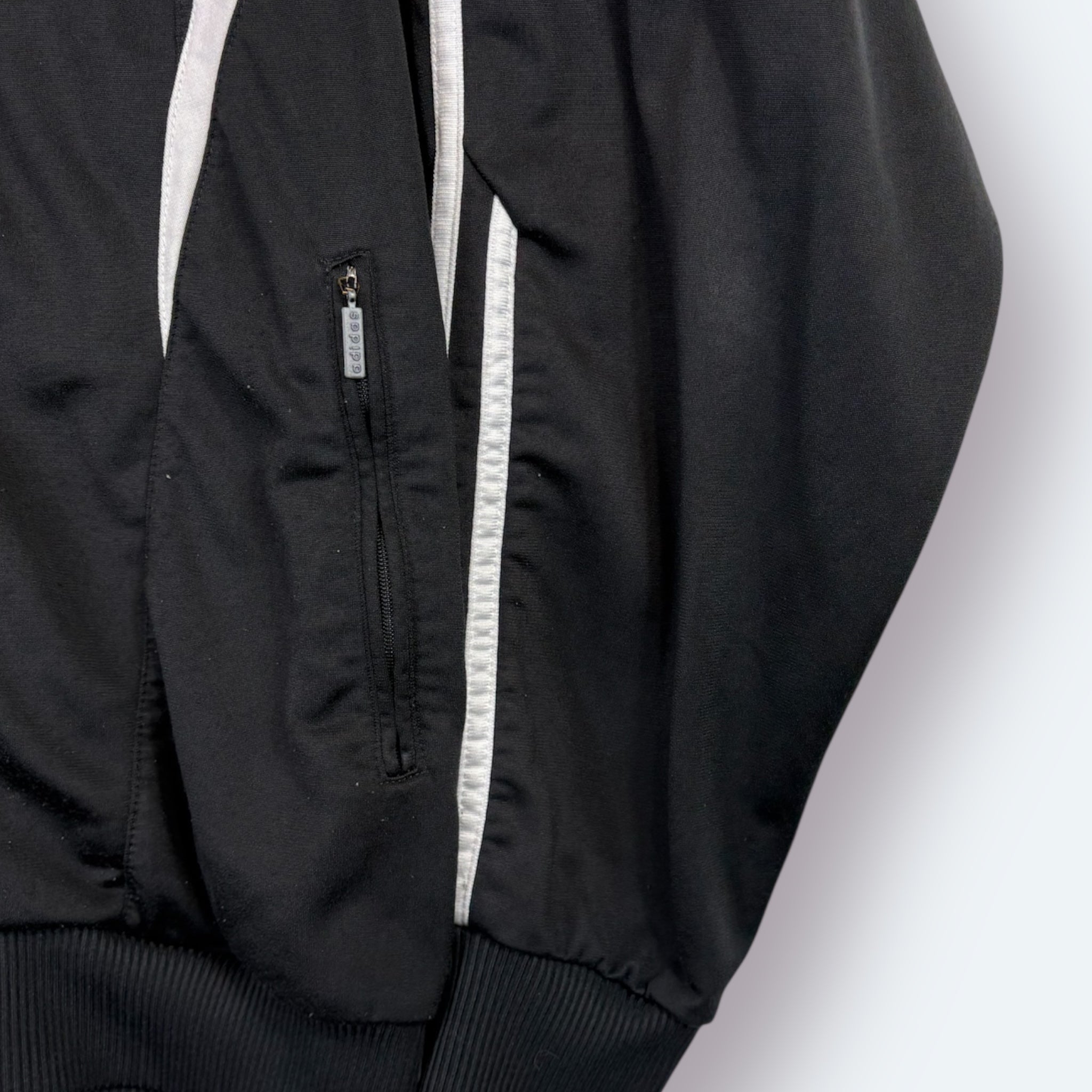 Adidas 90s Vintage Trainingsjacke Schwarz L - Vinverse