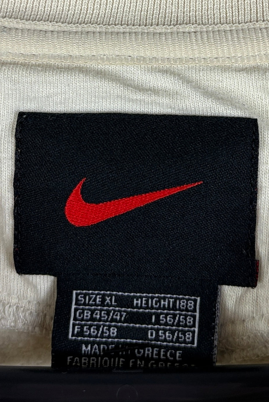 Nike Vintage Sweater 90s Beige XL - Vinverse