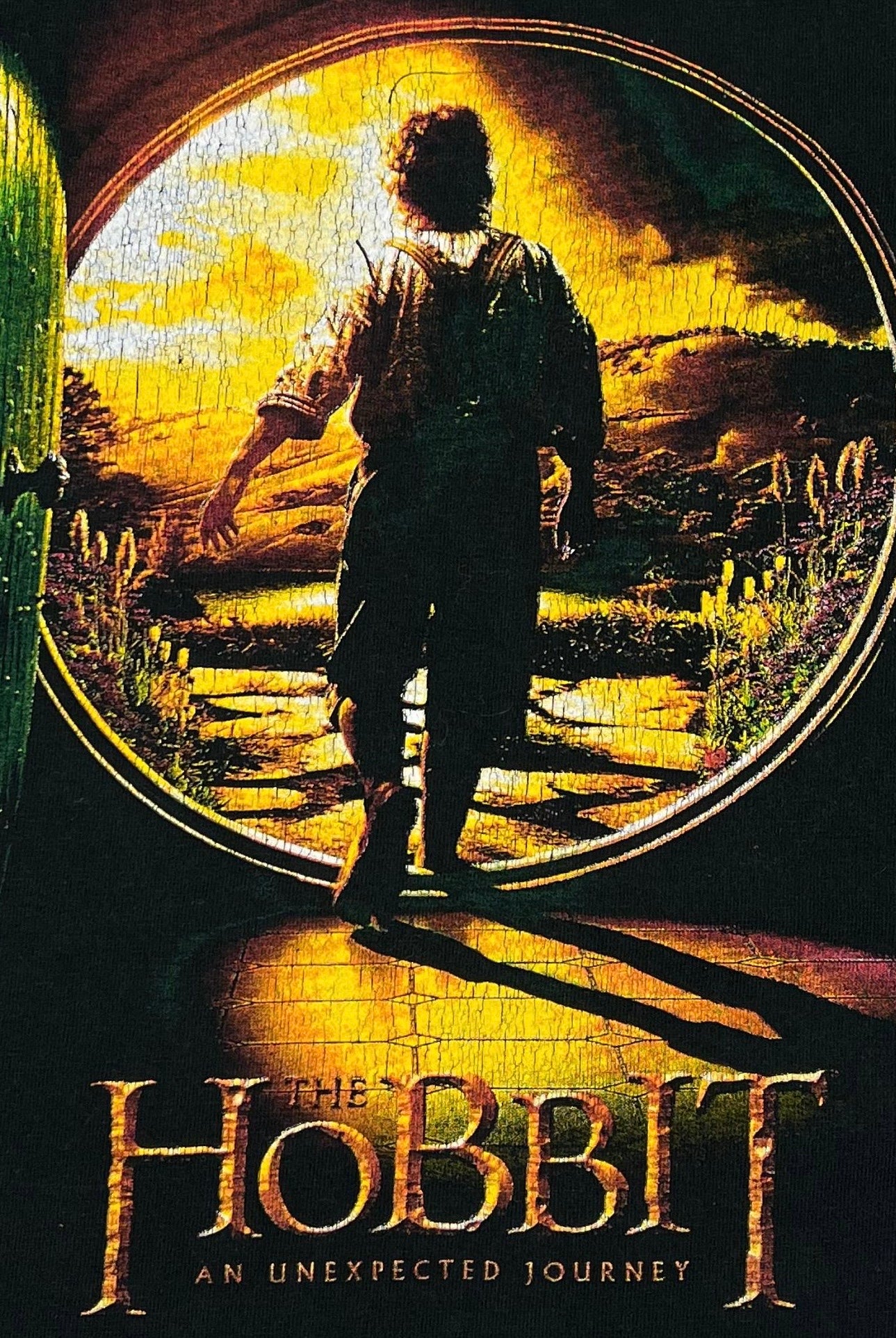 Hobbit Vintage T-Shirt Schwarz M - Vinverse