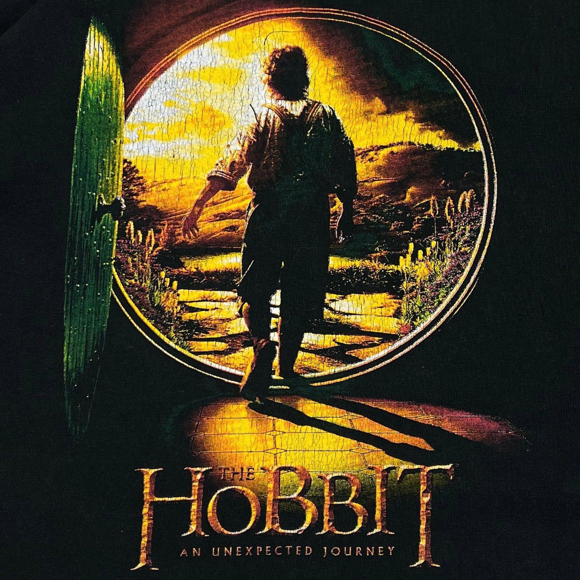 Hobbit Vintage T-Shirt Schwarz M - Vinverse