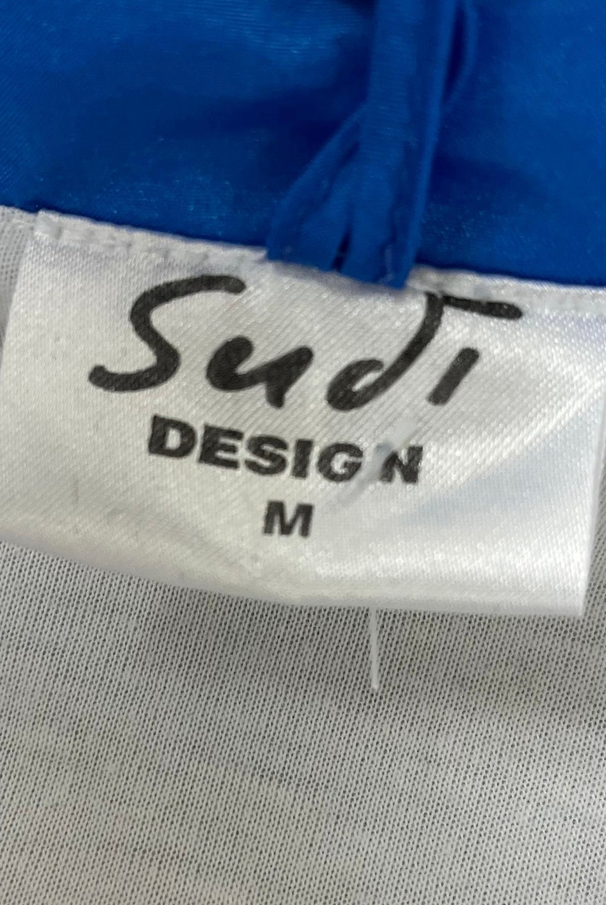 Sudi Vintage Trainingsjacke Weiß Blau M - Vinverse
