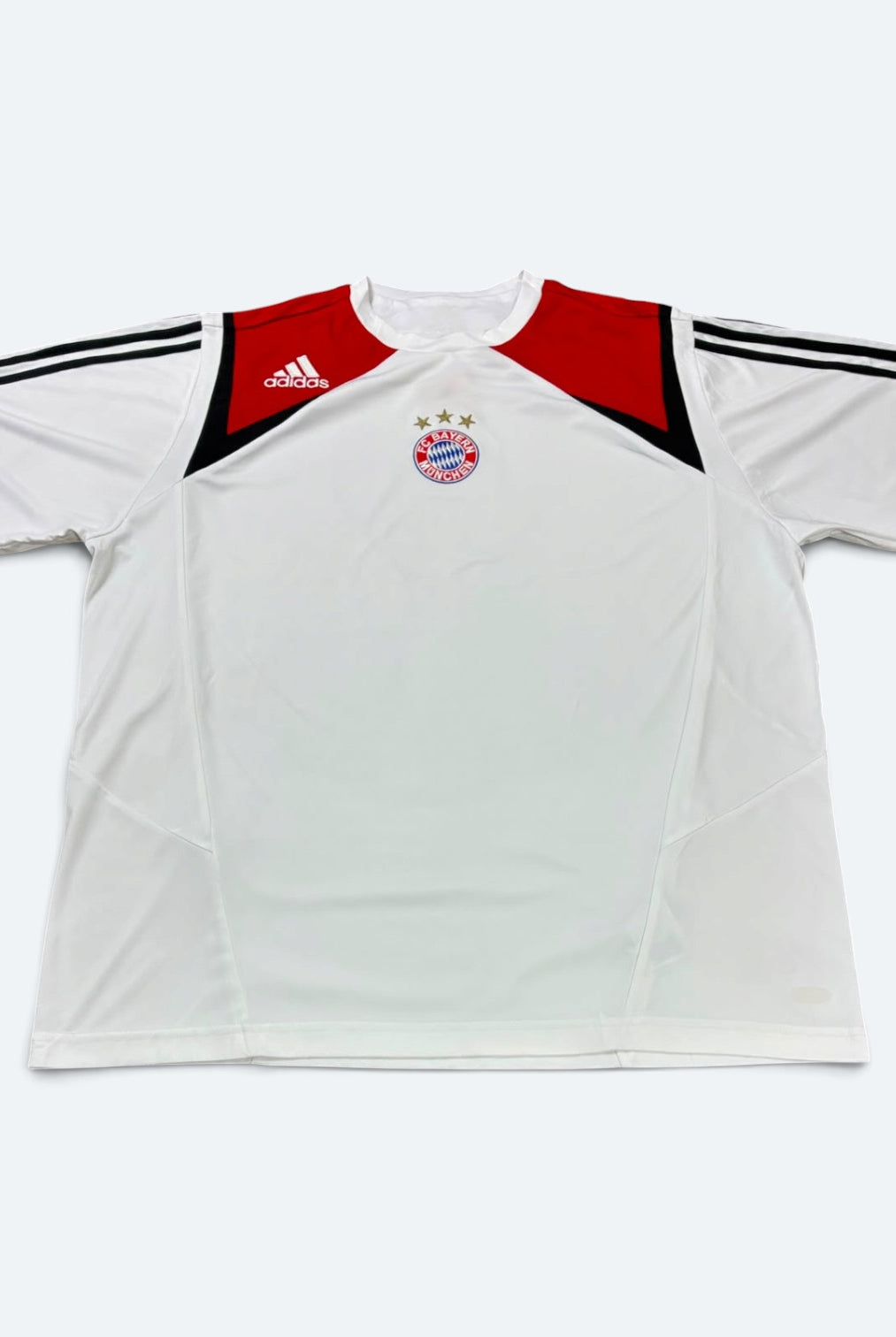 Adidas Vintage Trikot FC Bayern München Weiß XL - Vinverse